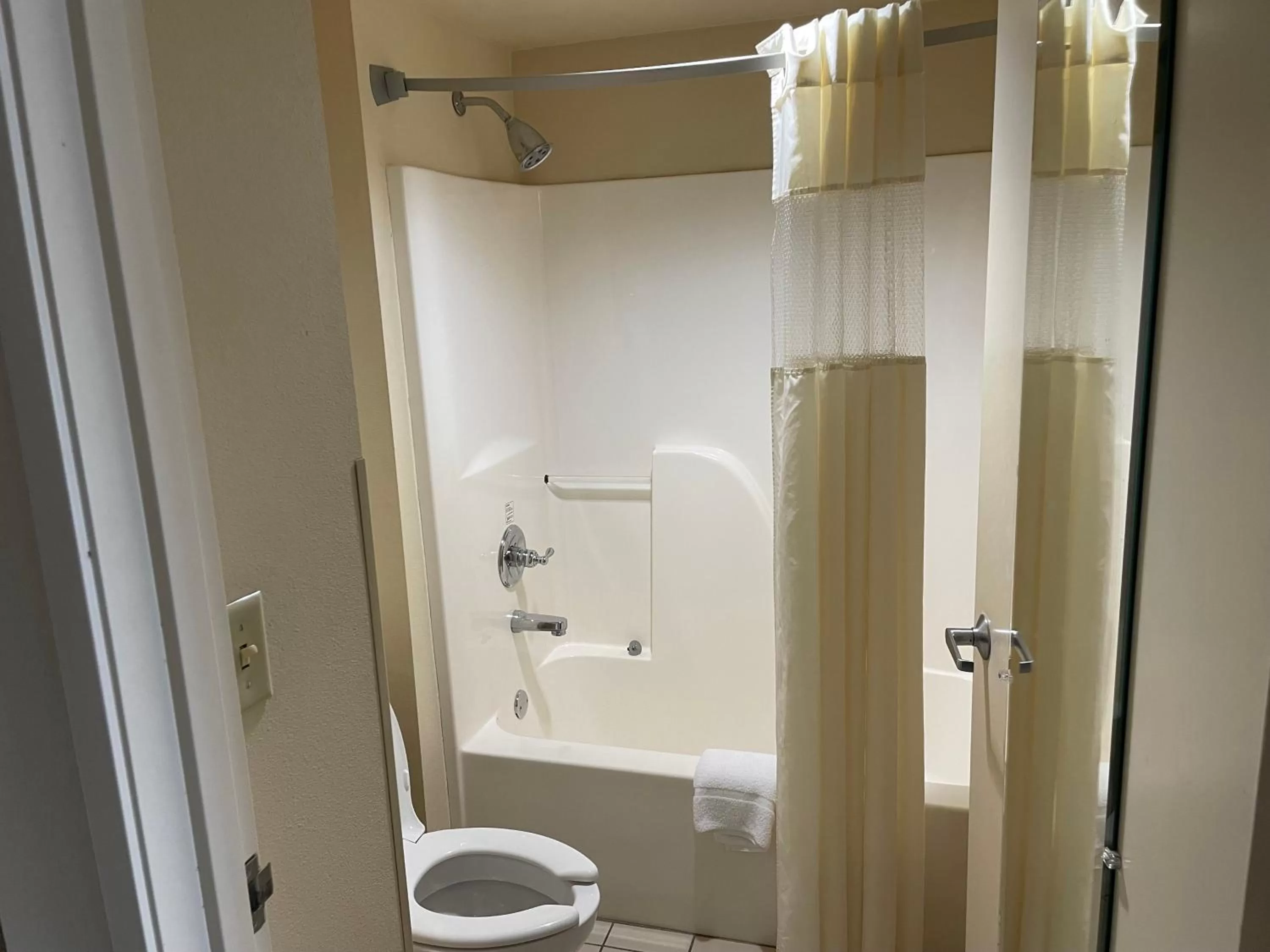 Toilet in Baymont on the lake by Wyndham Hot Springs