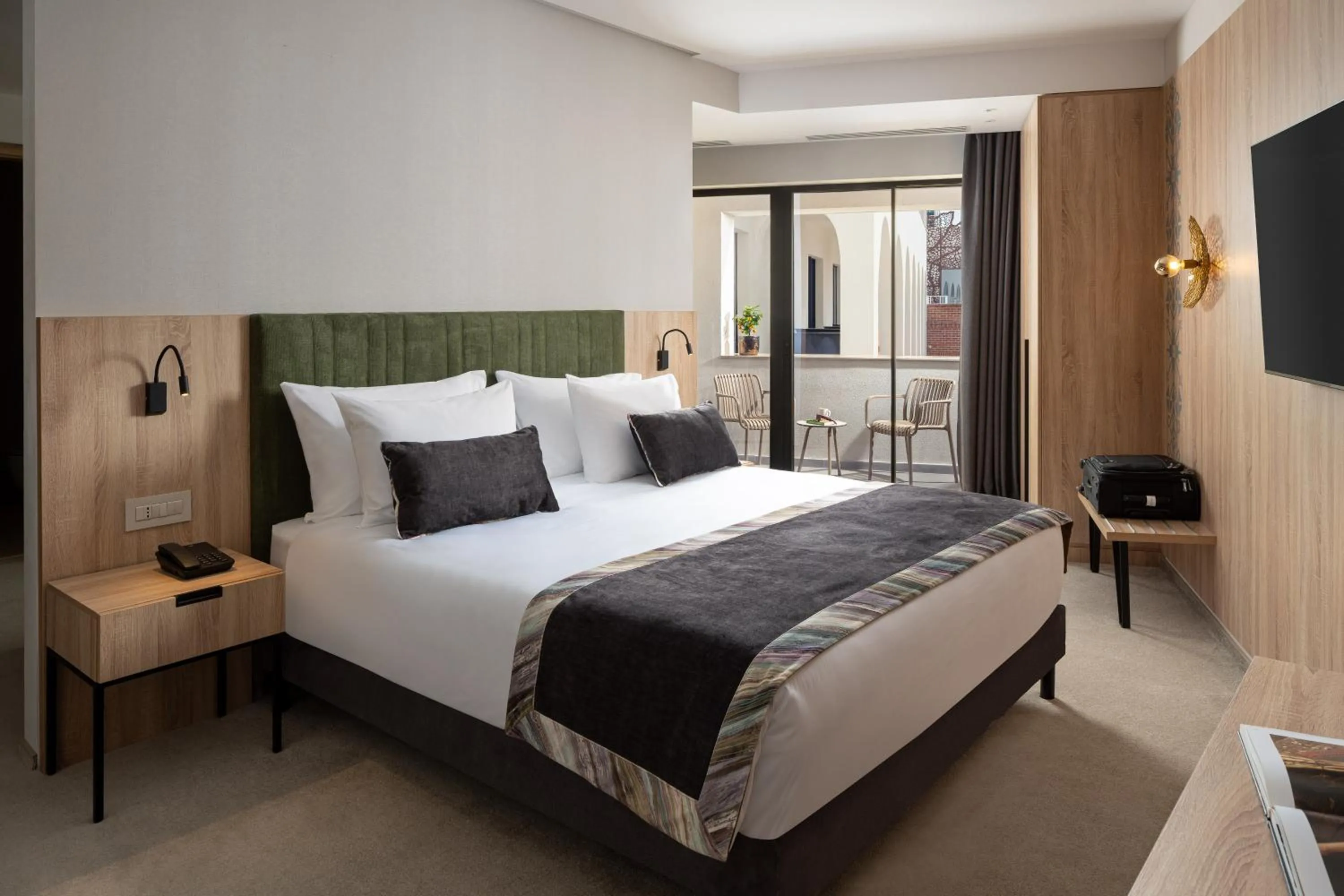 Bed in Mercure Conacul Cozieni