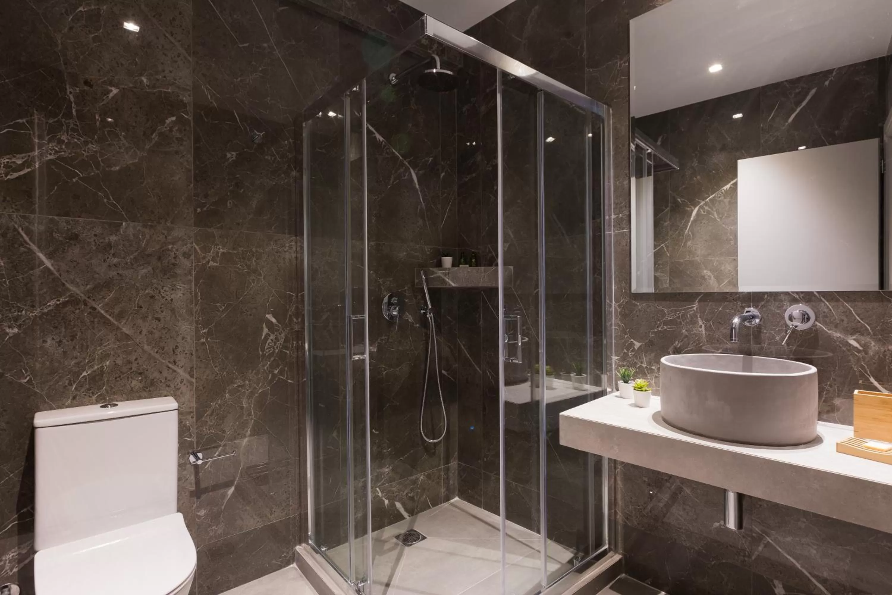 Bathroom in Athenian Central Apartments