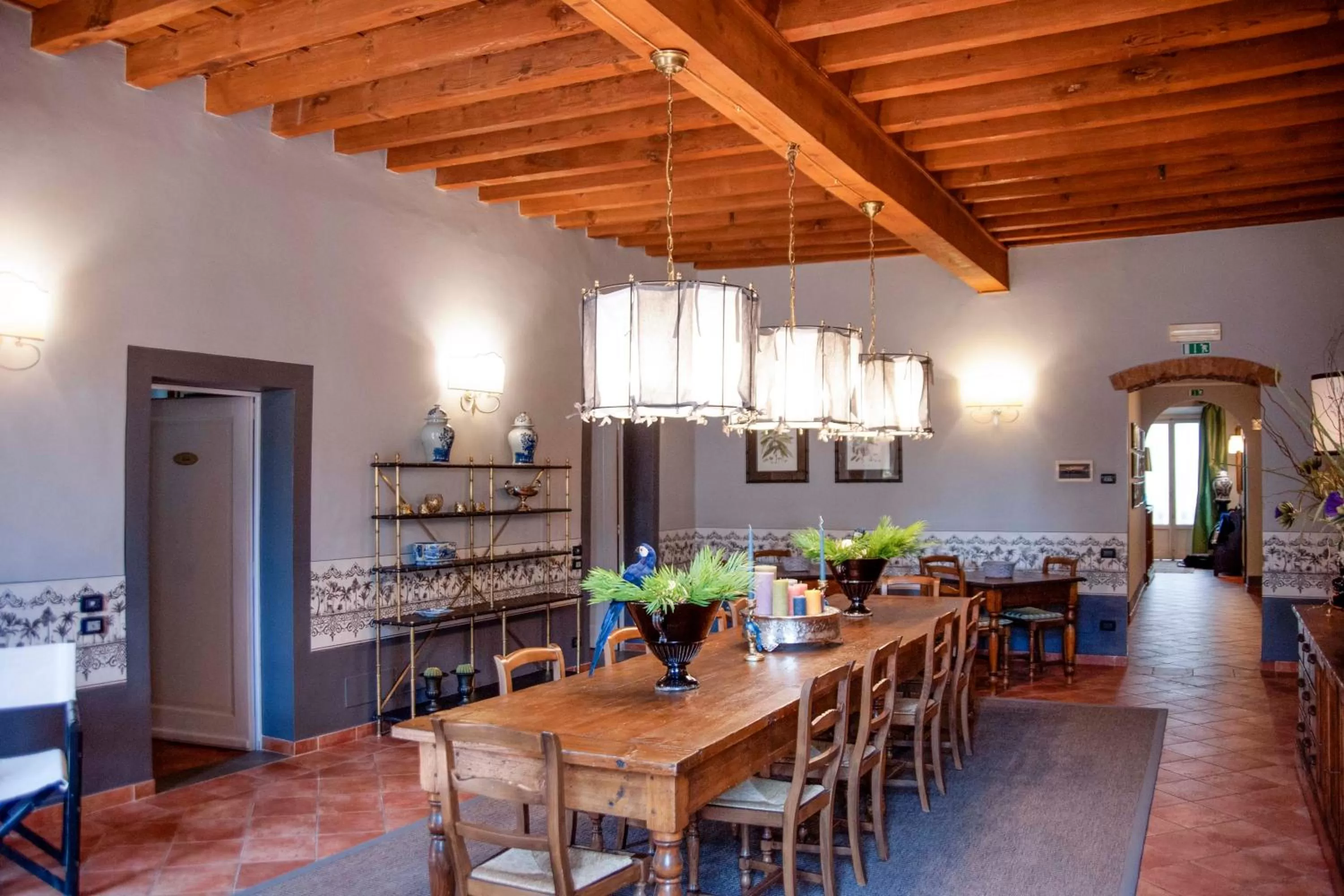 Communal lounge/ TV room in Antica Dimora De' Benci