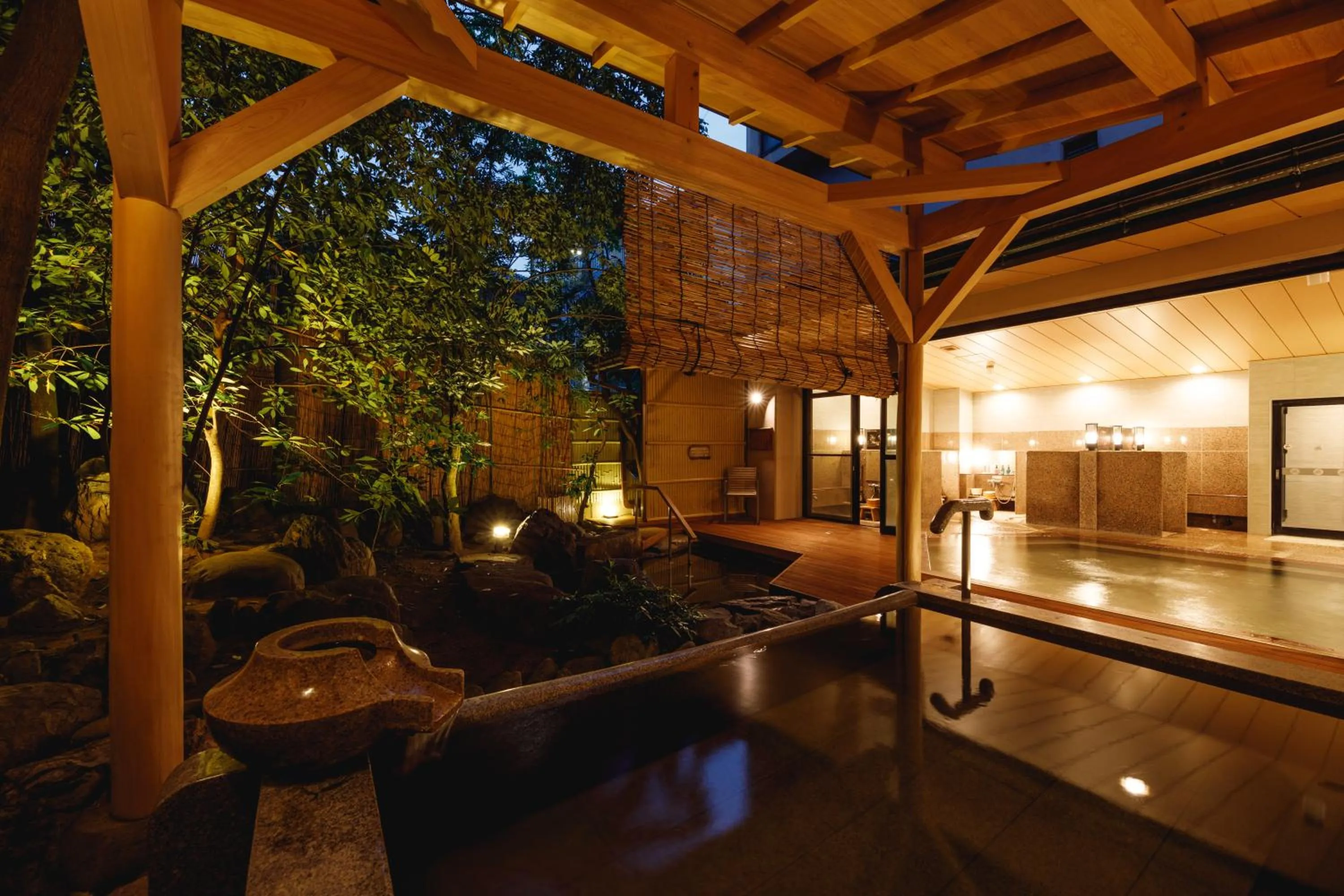 Hot Spring Bath in Tachibana Shikitei