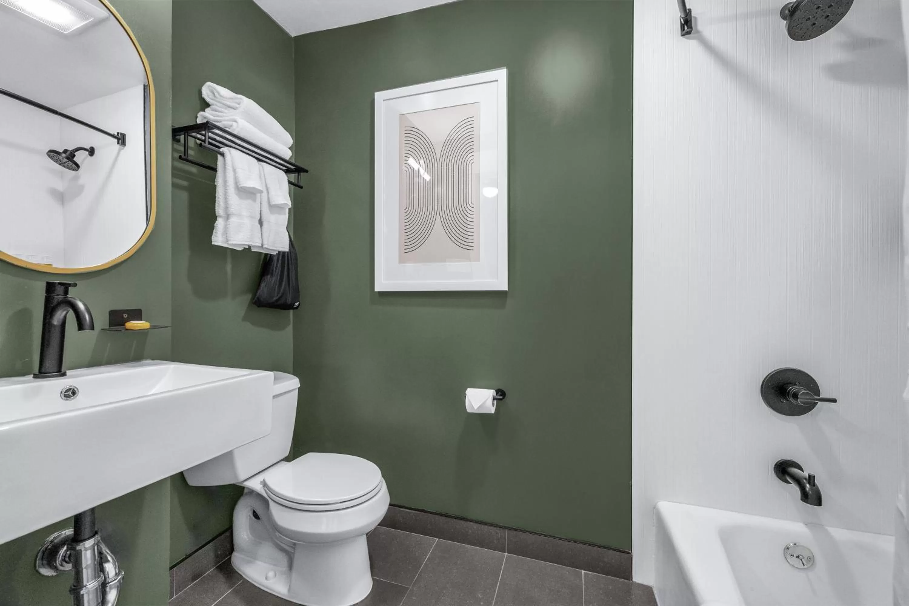 Bathroom in Nob Hill Hotel