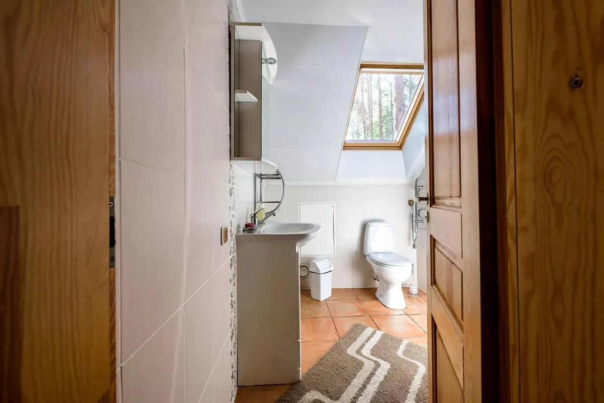 Bathroom in Svečių namai Smalvas