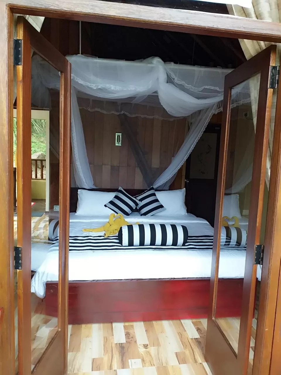 Bed in Ella 100 View Cottage