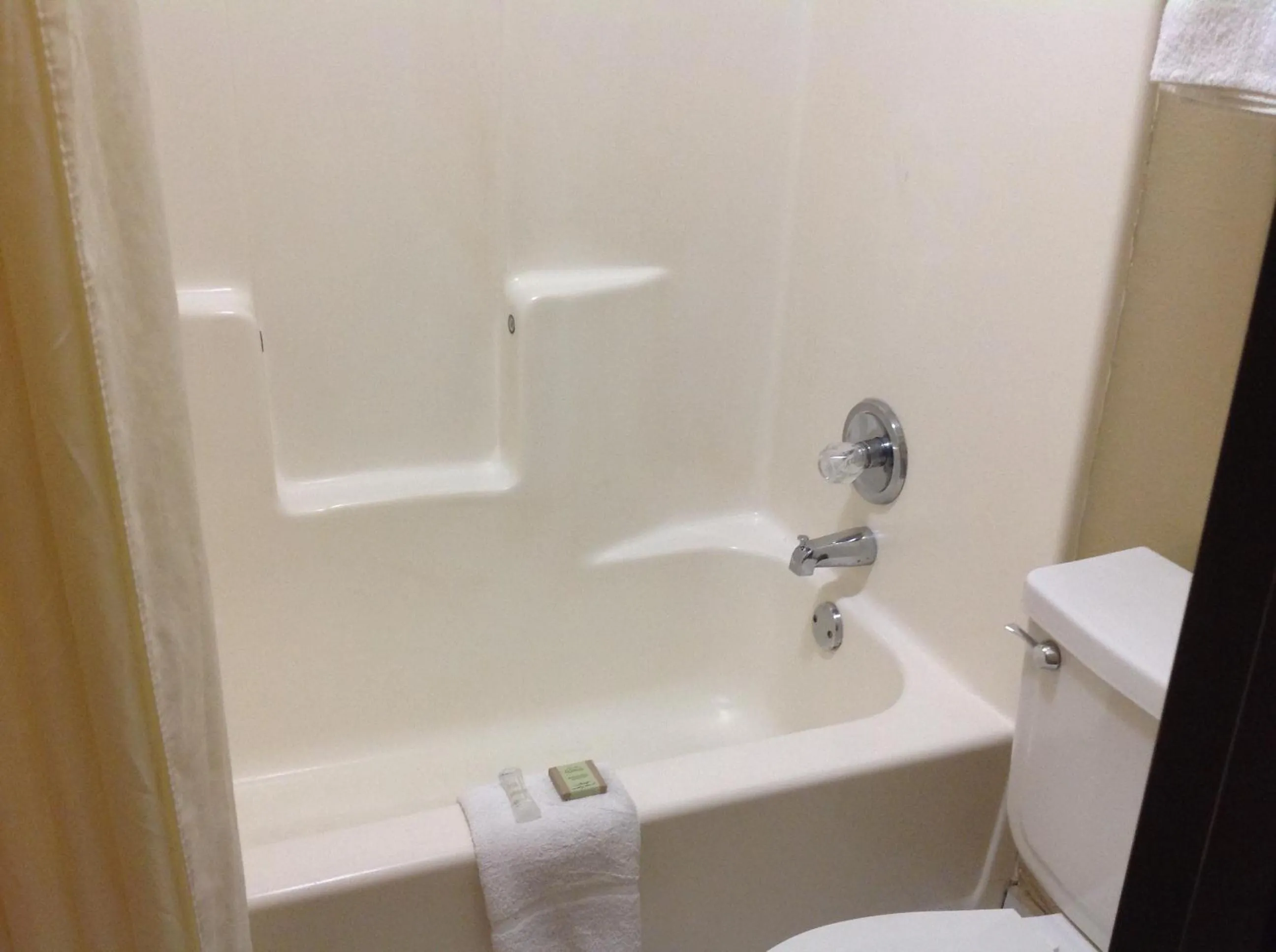 Shower in Super 8 by Wyndham Sherman