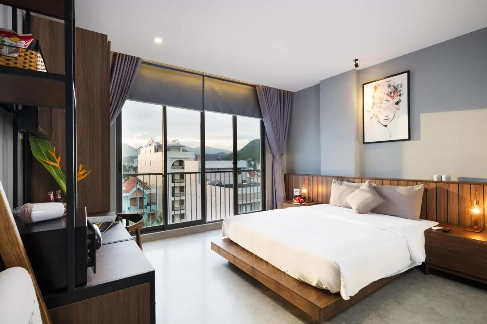Grand Room with City View, 01 King Bed in Marilyn Boutique Hotel Nha Trang Grand Room with City View, 01 King Bed in Marilyn Boutique Hotel Nha Trang