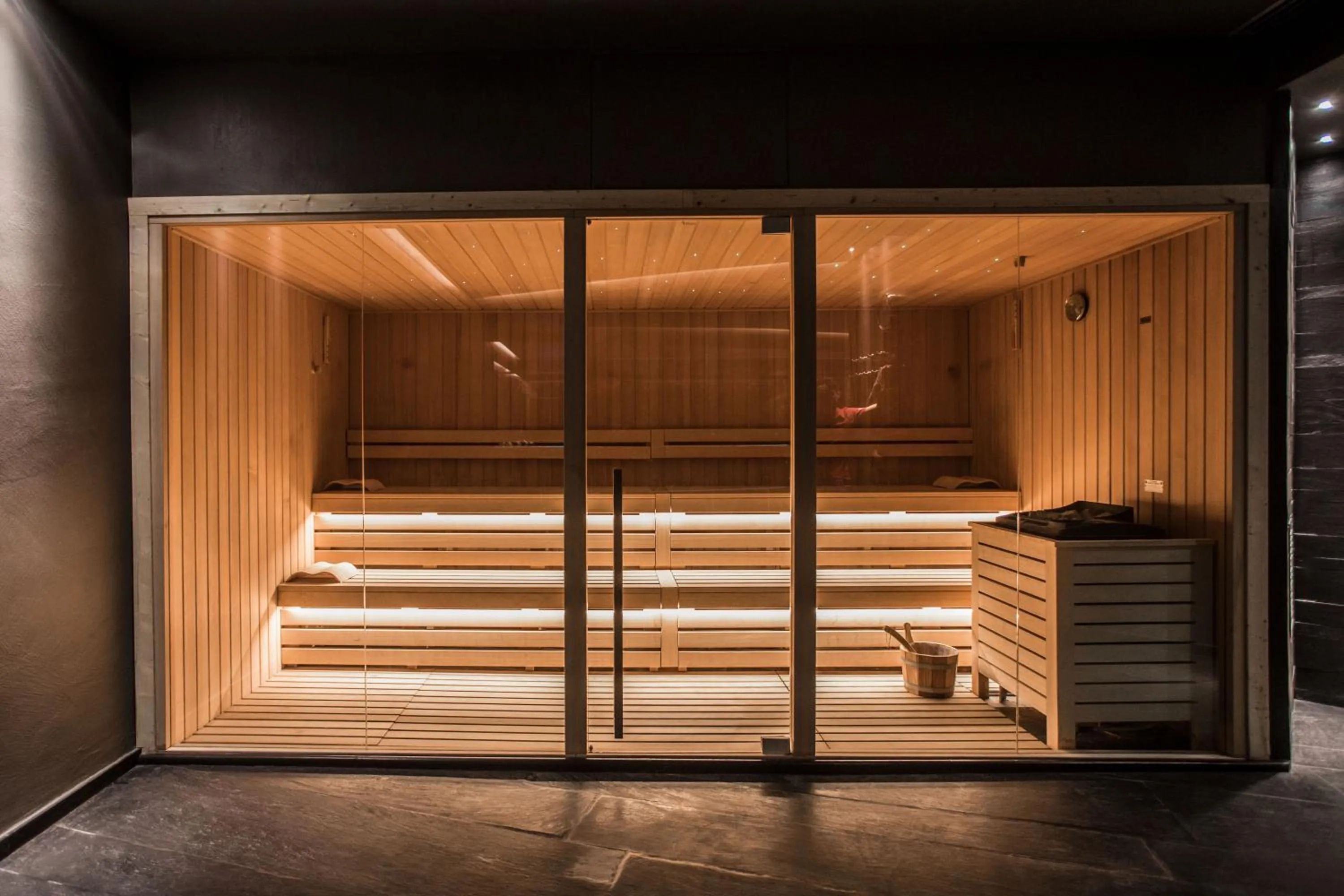 Sauna, Bed in All Time Relais & Sport Hotel