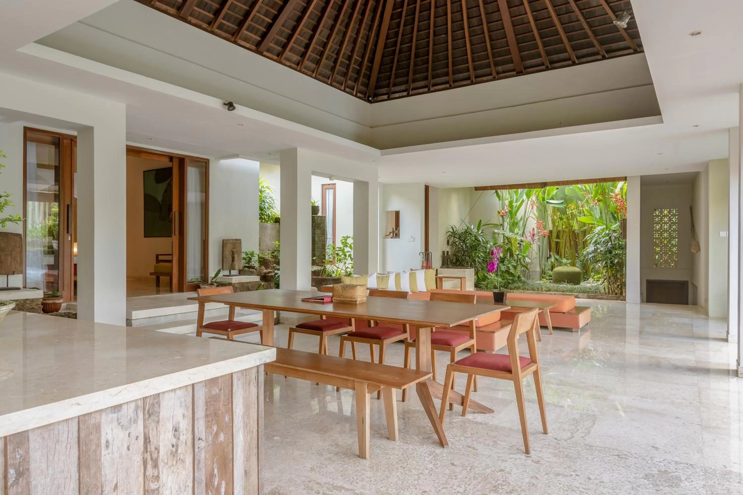 Living room in Puri Sebali Resort