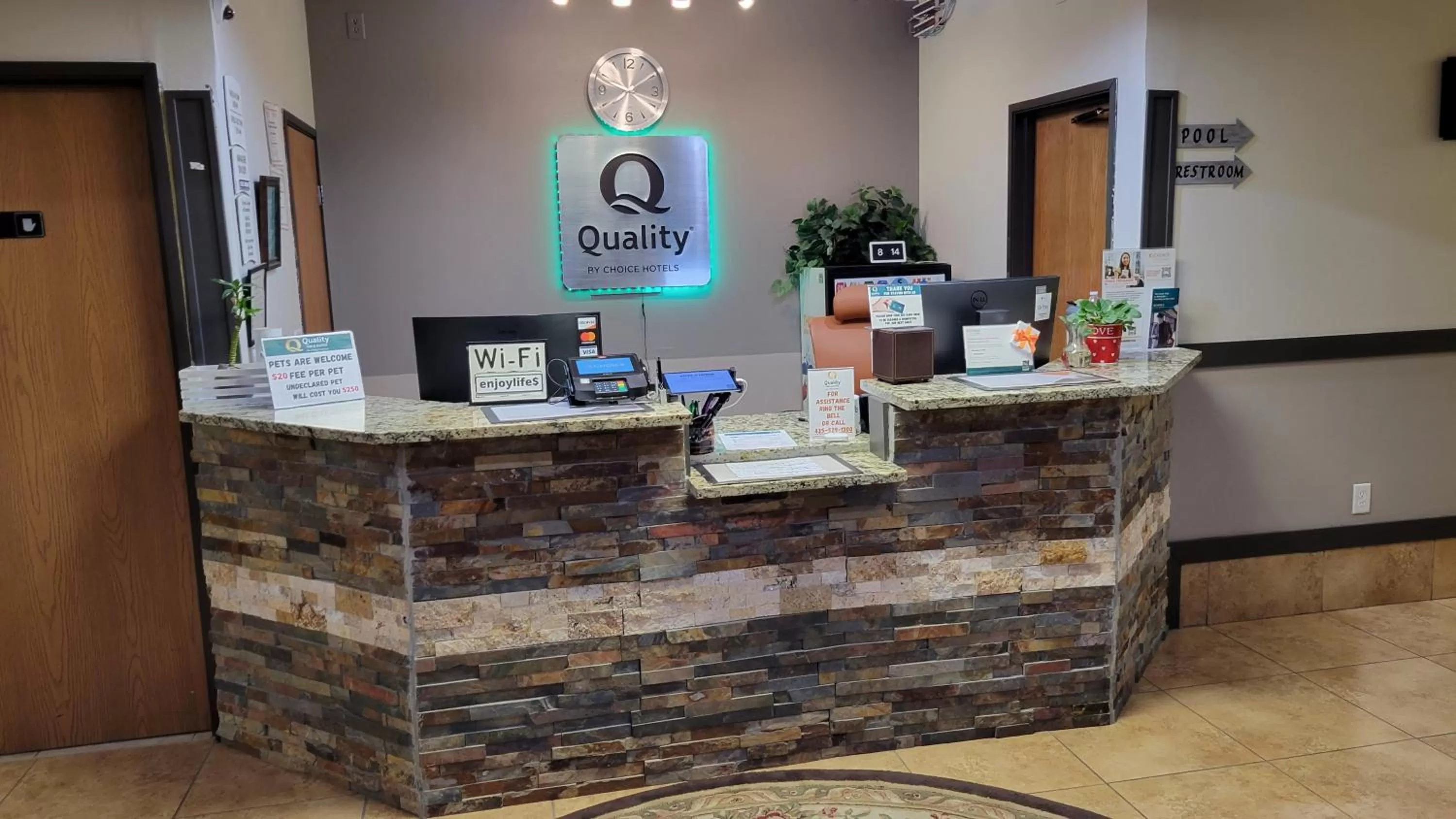 Property building in Quality Inn & Suites Salina National Forest Area