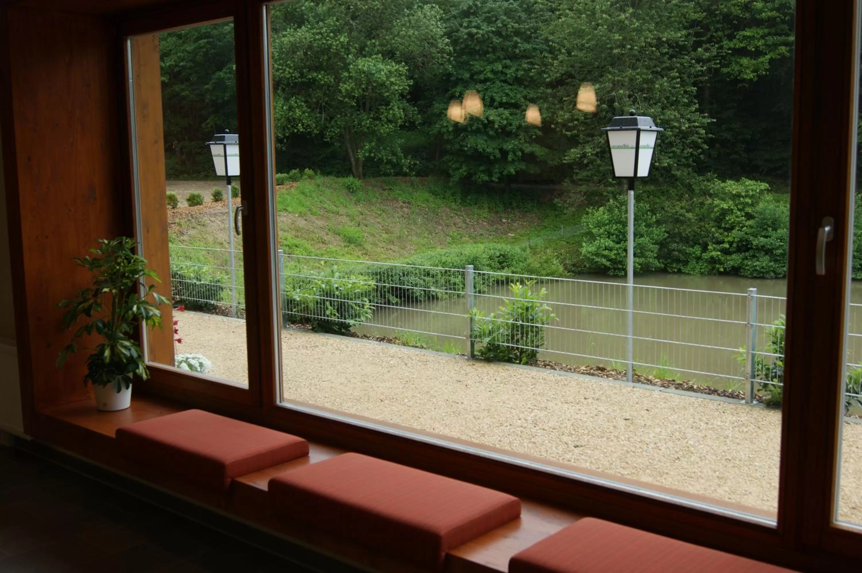 Lobby or reception in Hotel Restaurant Muckensee