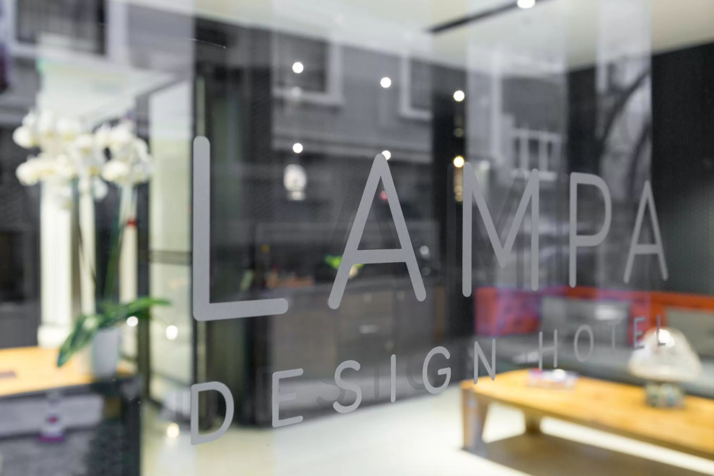 Property logo or sign in Lampa Design Hotel-Special Category