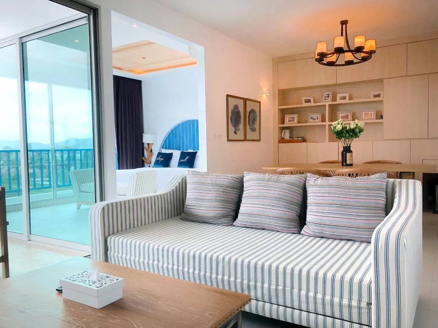 Living room in Costa Village Bangsaray