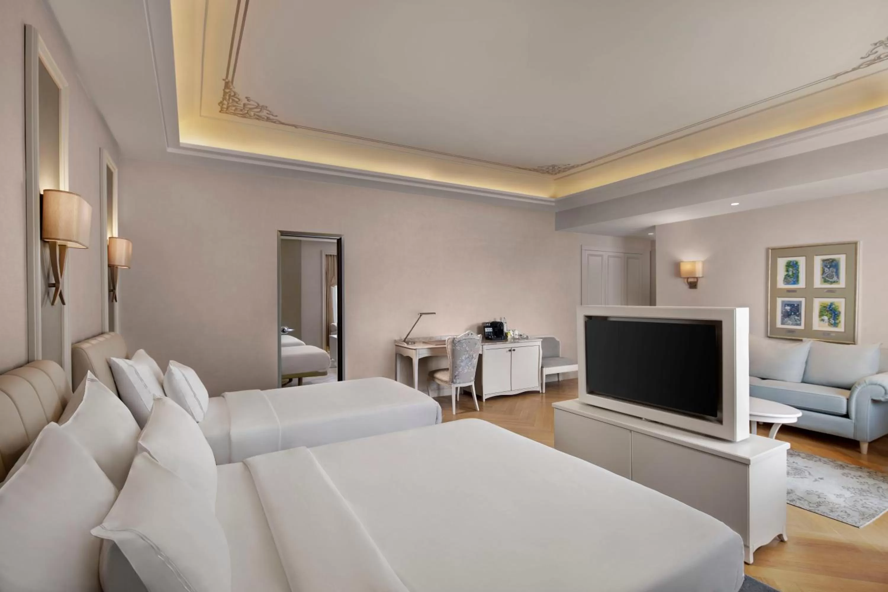 Bed in Lazzoni Hotel