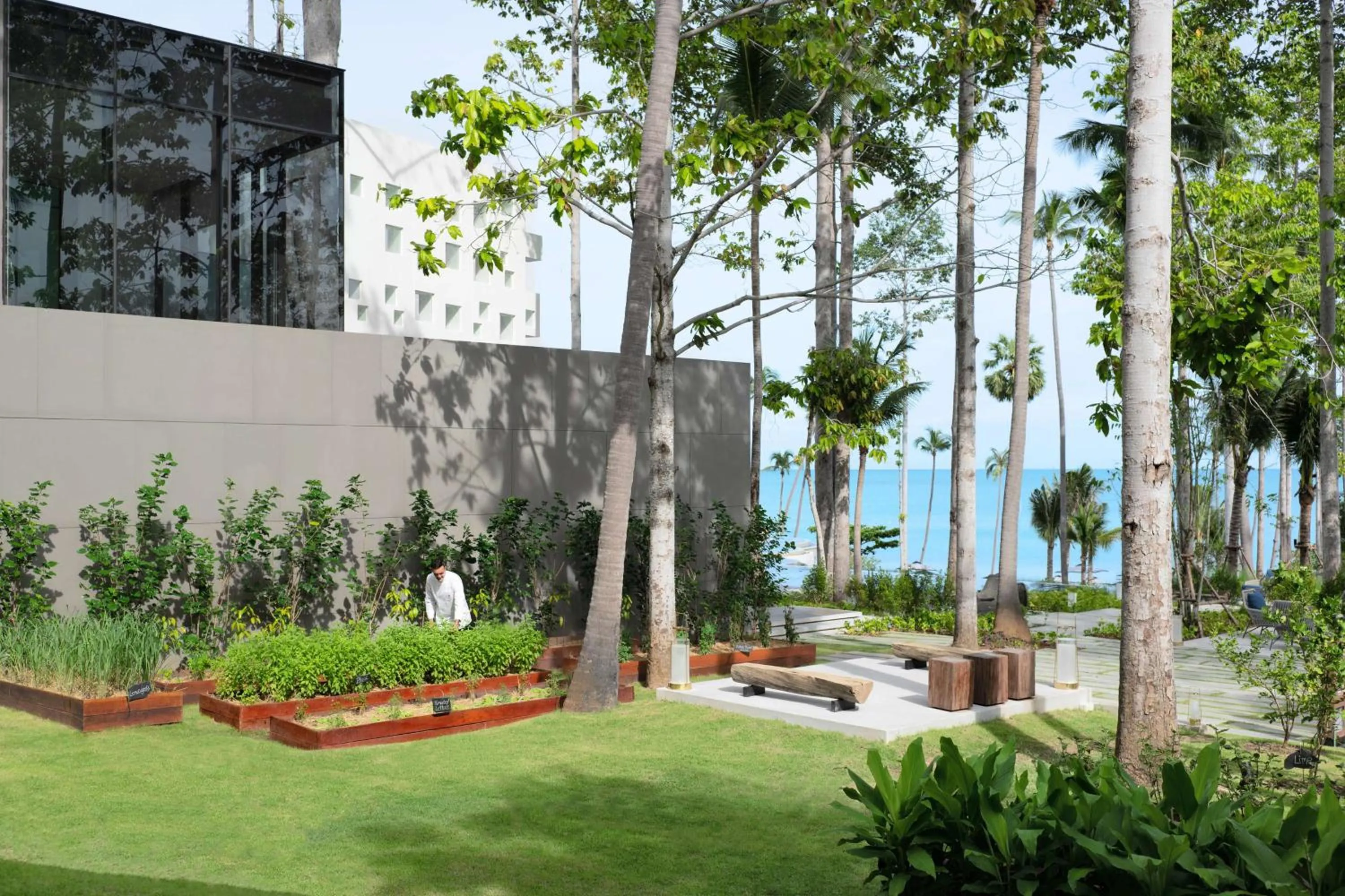 Property building in Hyatt Regency Koh Samui