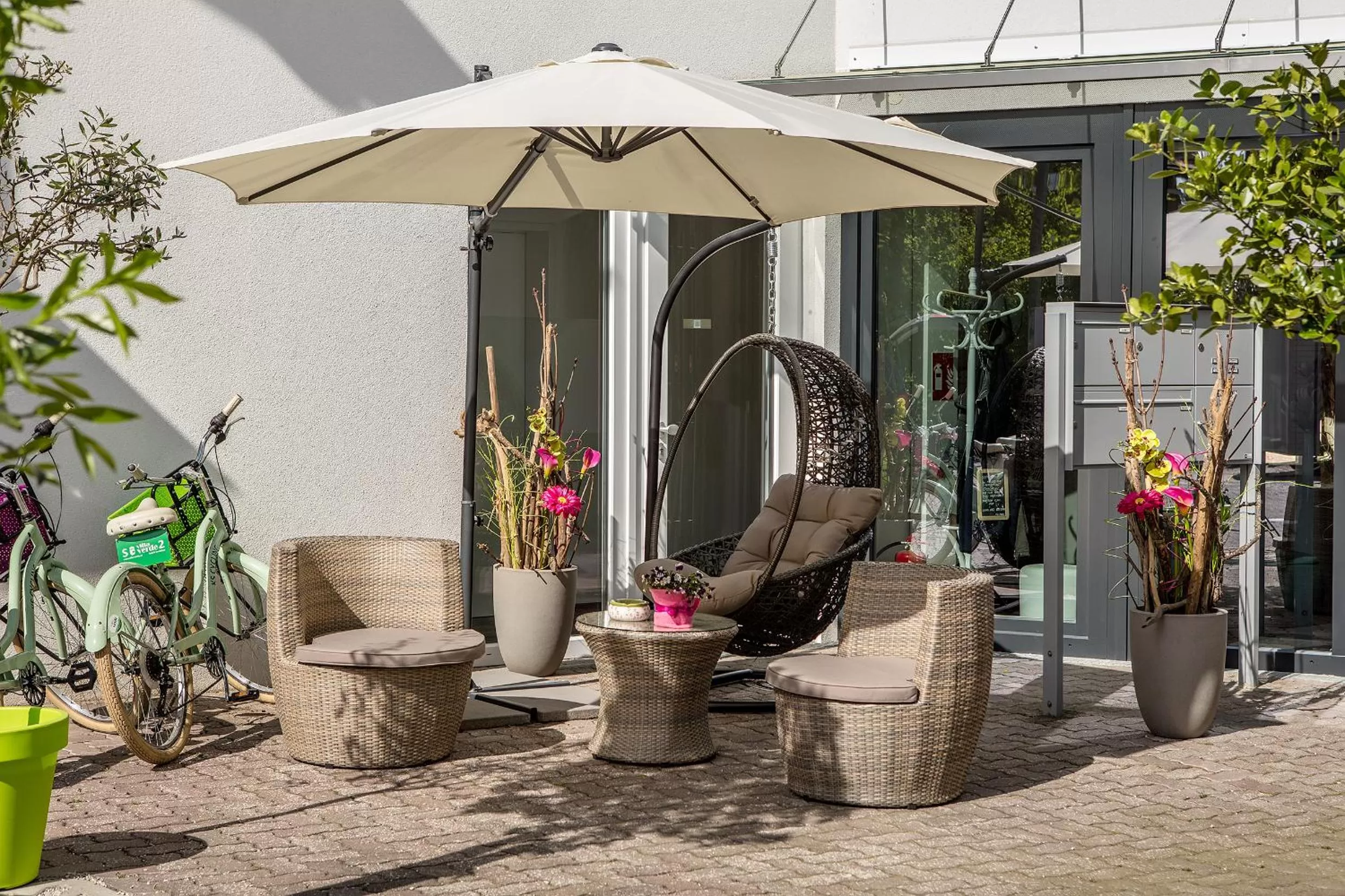 Facade/entrance in B&B Villa Verde