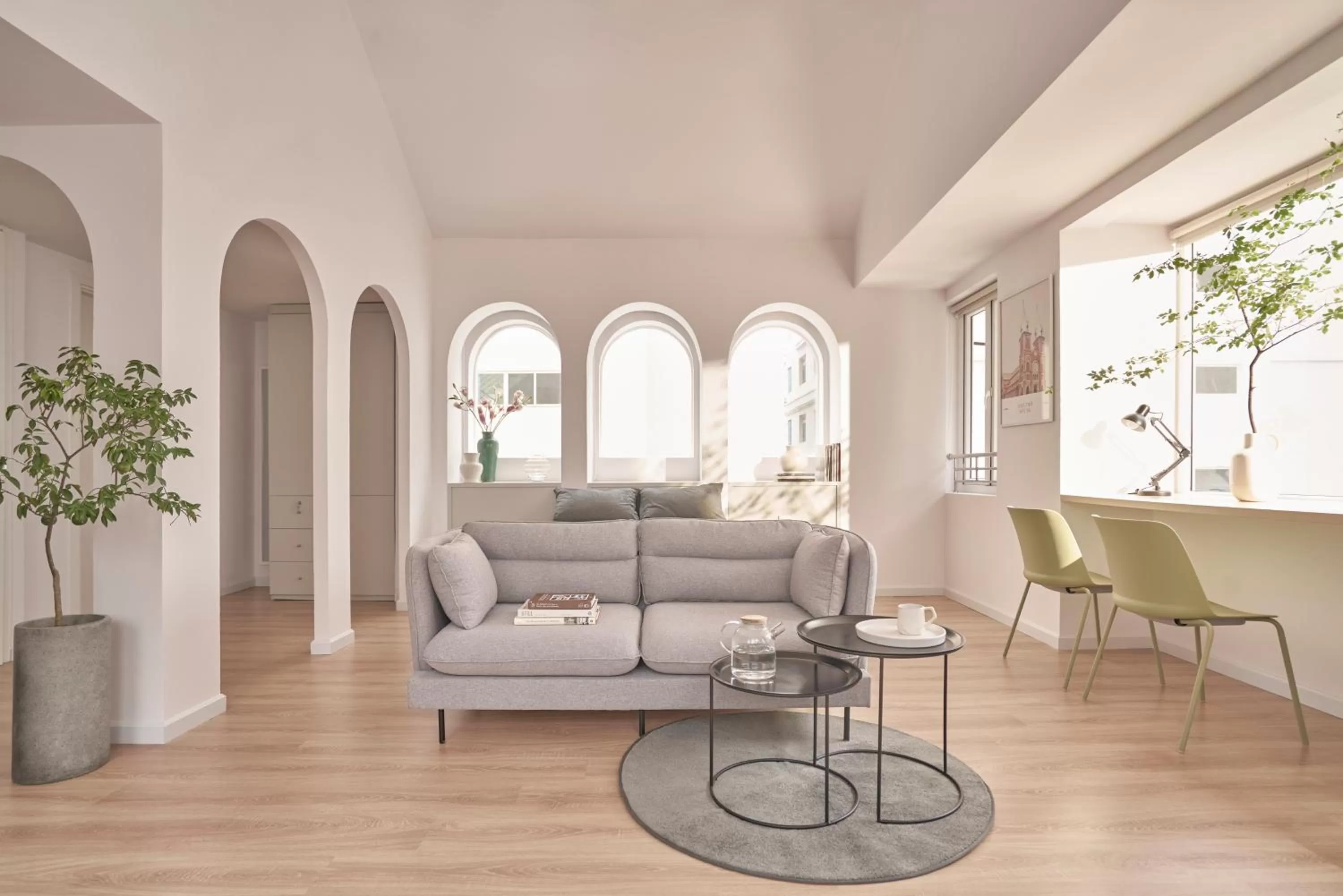 Seating area in Express by M Village Đông Du