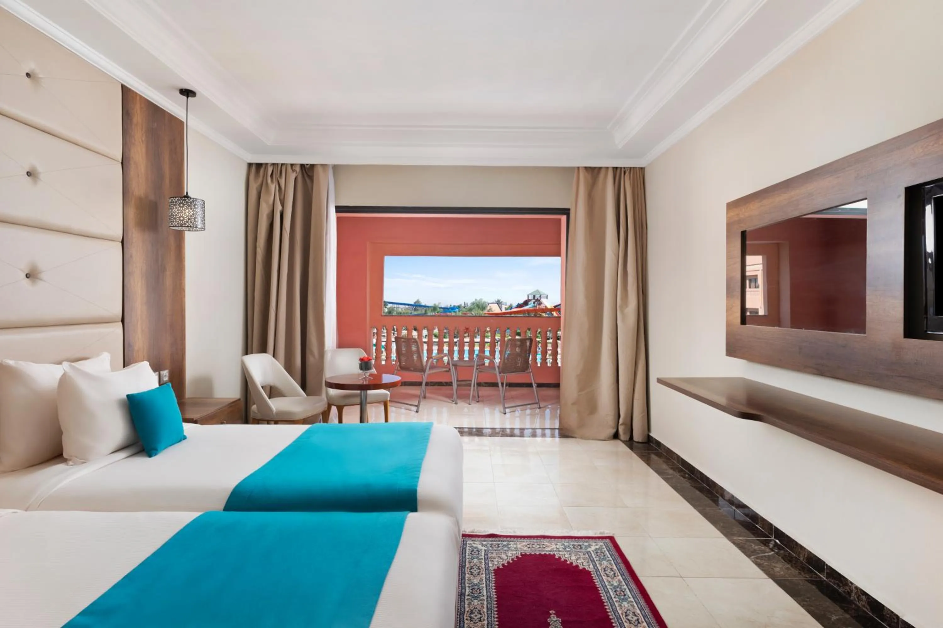 Bed in Pickalbatros Aqua Fun Club All Inclusive