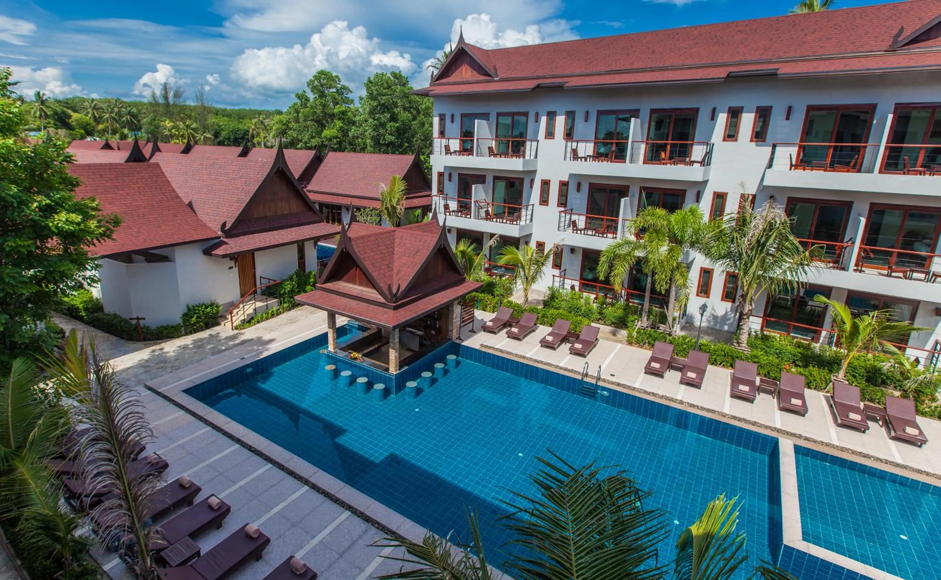 View (from property/room), Pool View in T-Villa Phuket