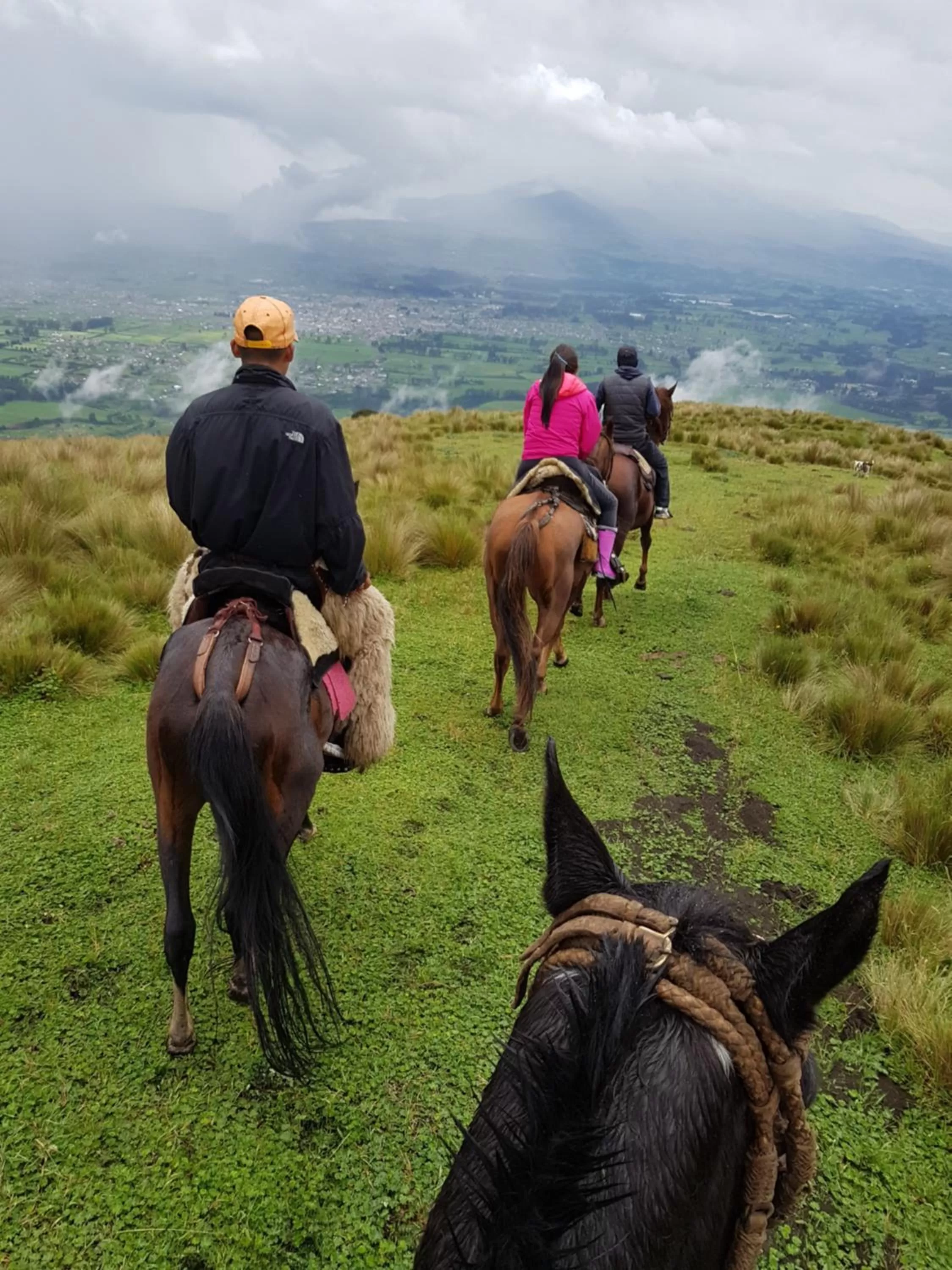 People, Horseback Riding in Casa del Montañero
