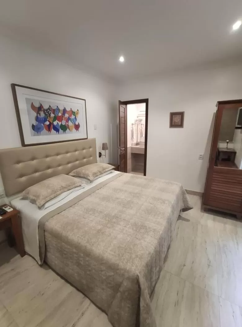 Bed in Pousada Bahia Pelô