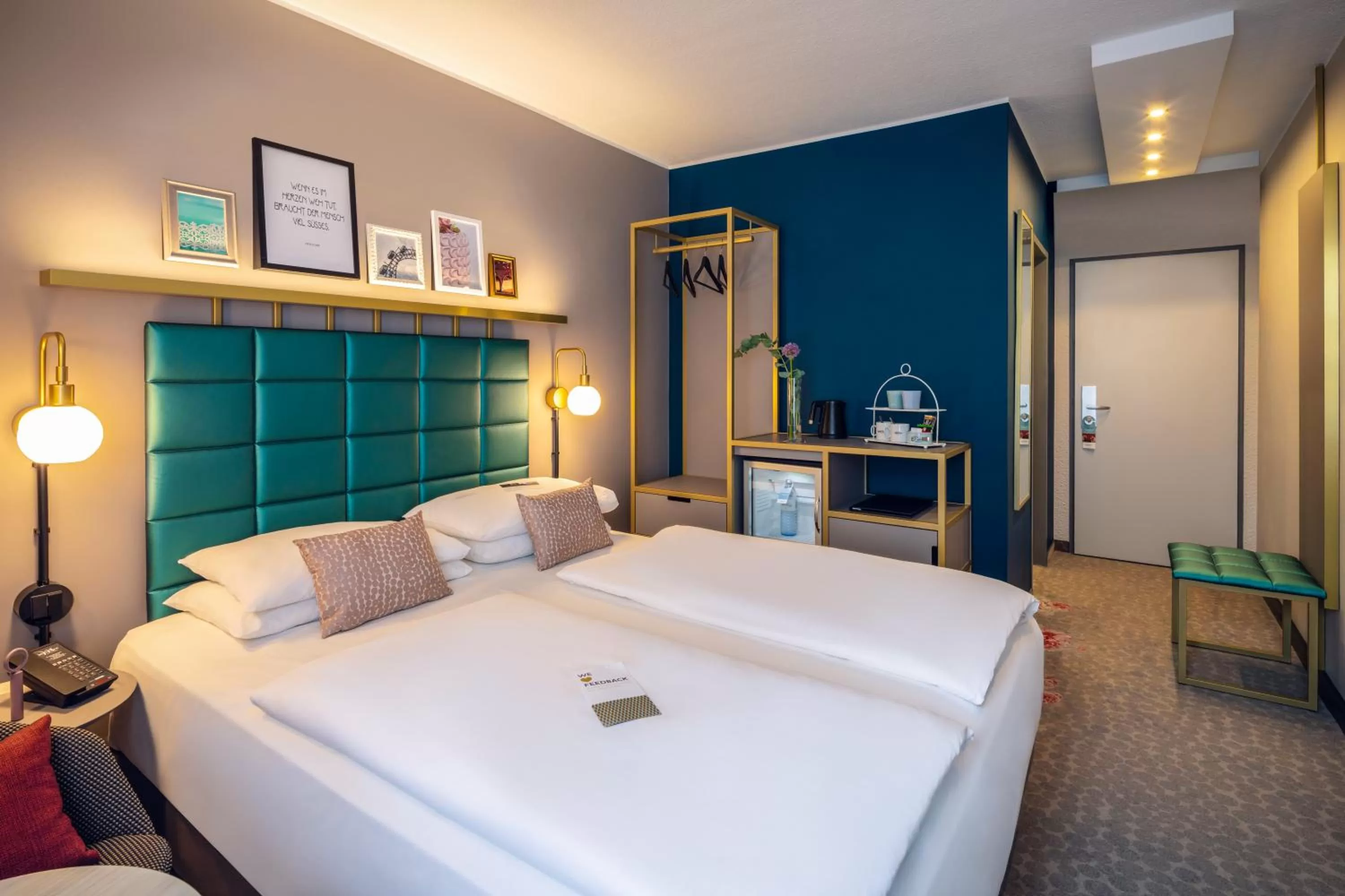 Photo of the whole room, Bed in Mercure Wien Zentrum