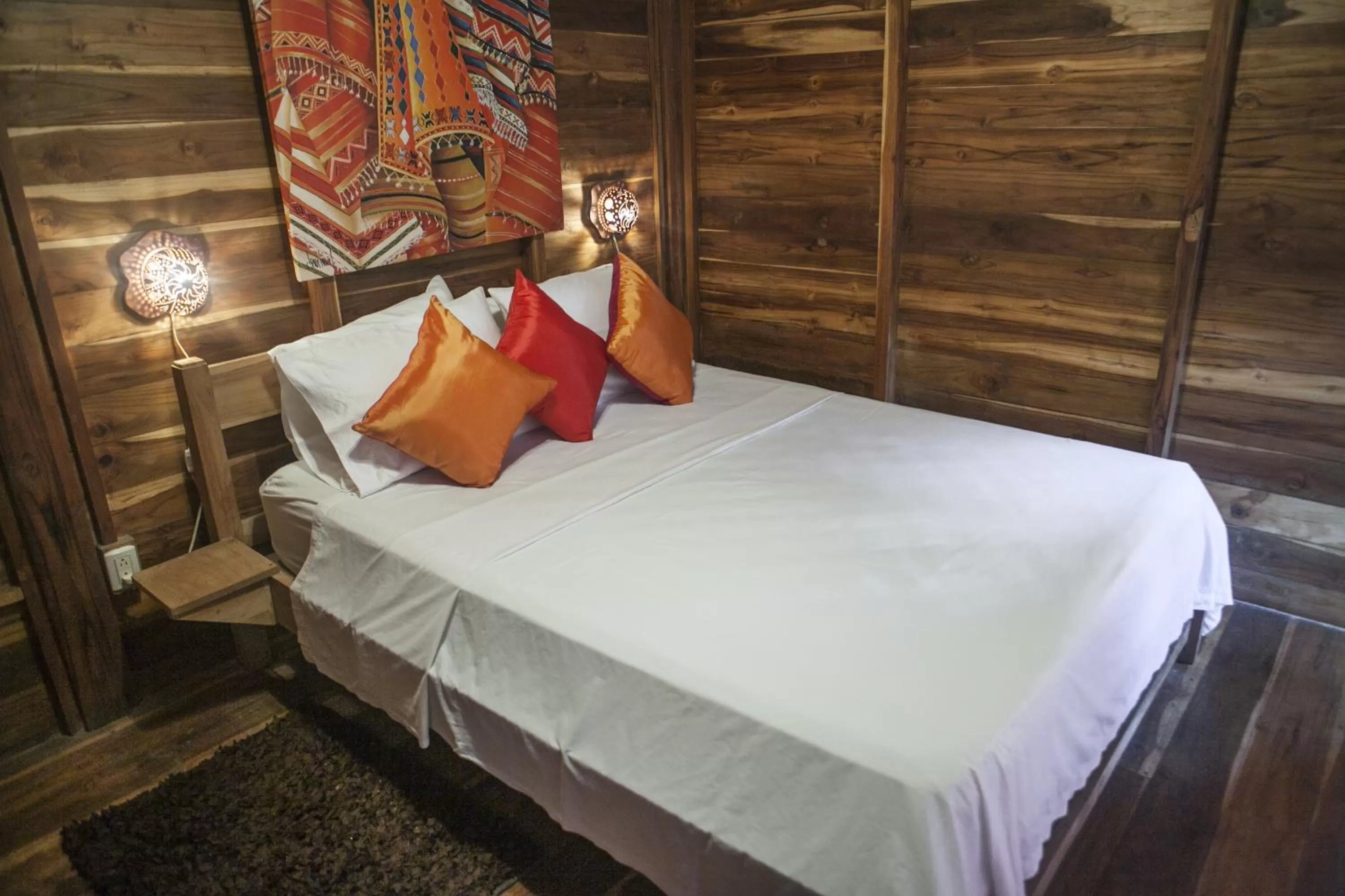 Bed in The Beach Bungalows - Yoga and Surf Hotel - Adults Only
