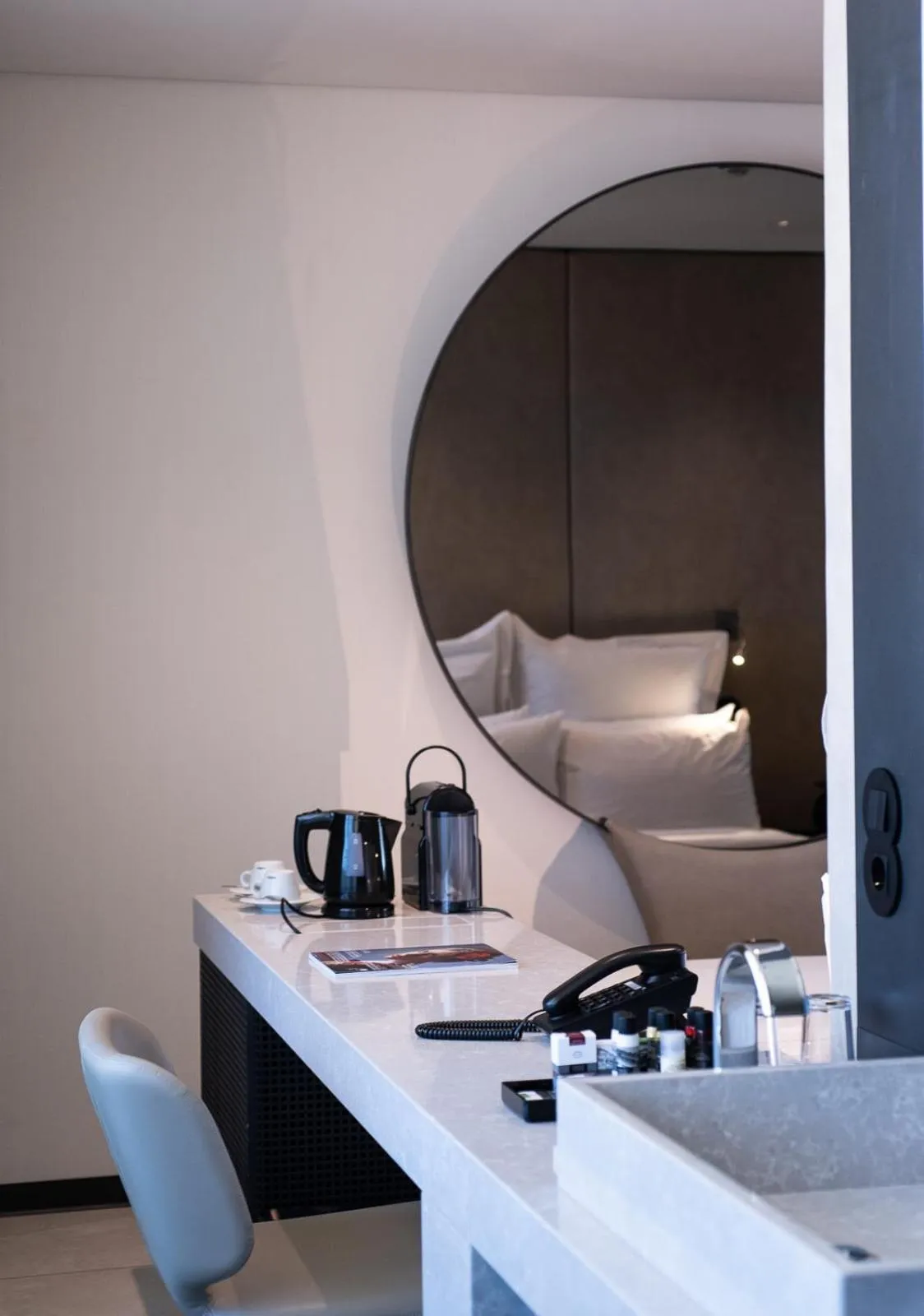 Bed in Porto Royal Bridges Hotel