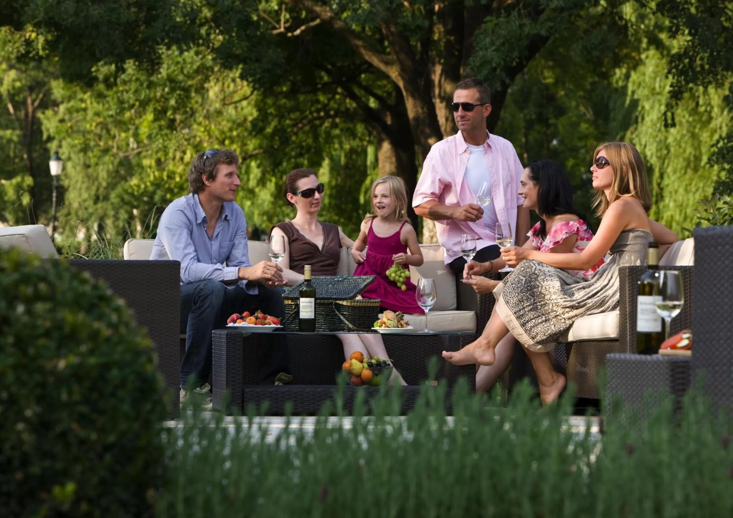 Garden in BIRKENHOF GOLS - B & B - Wohlfühl Hotel mit Wochenend-Restaurant
