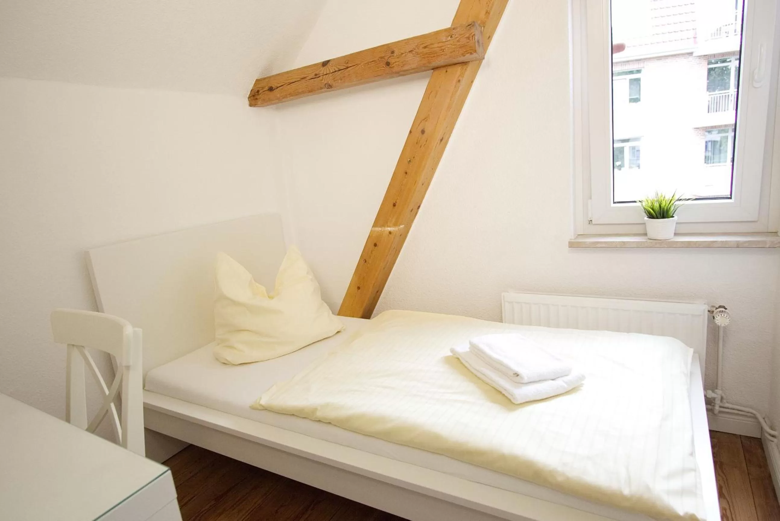 Bed in Pfannkuchenhaus Fehmarn