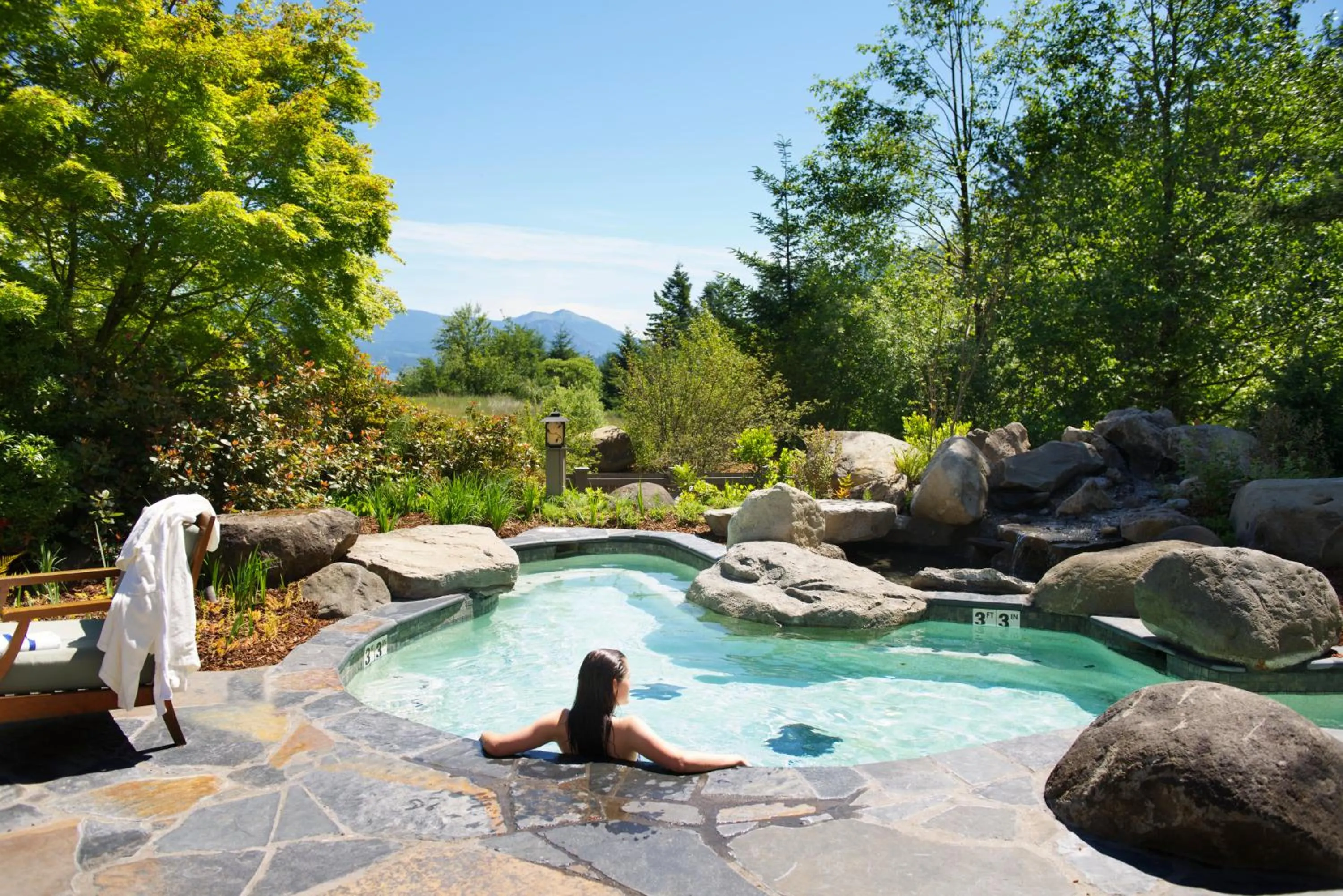Spa and wellness centre/facilities in Skamania Lodge