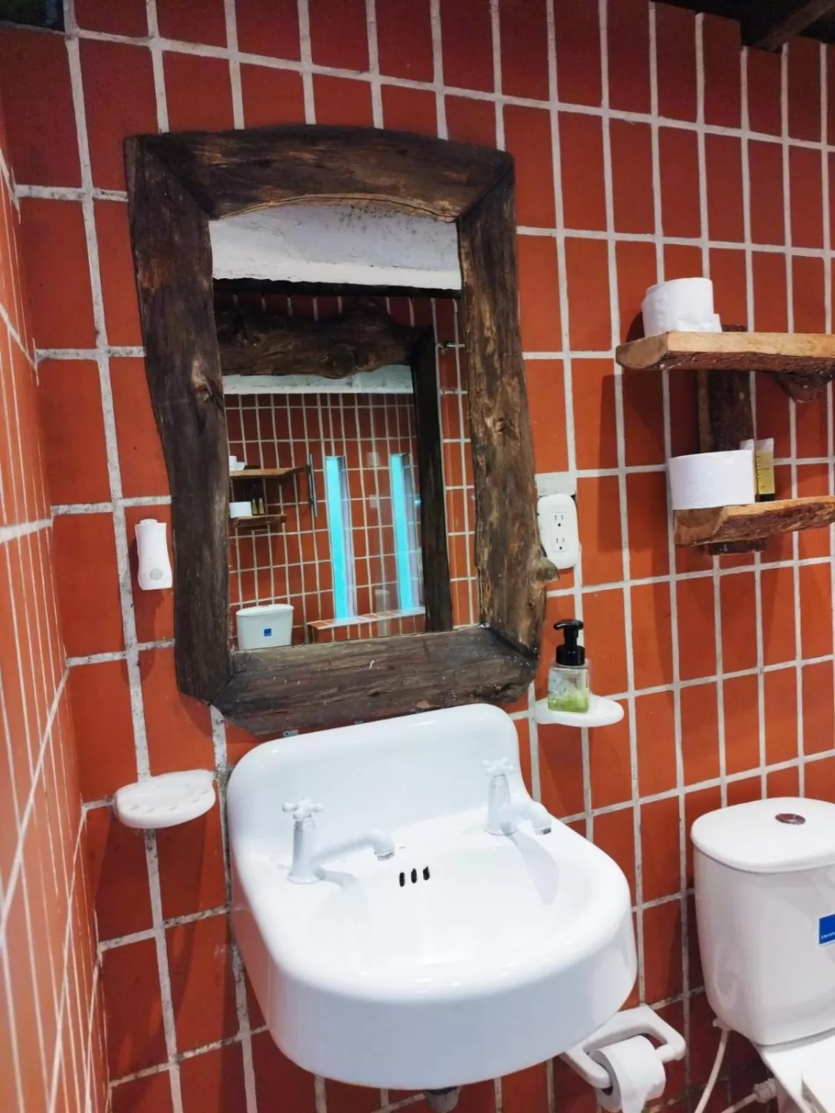 Toilet, Bathroom in Finca Campestre La Adelita B&B