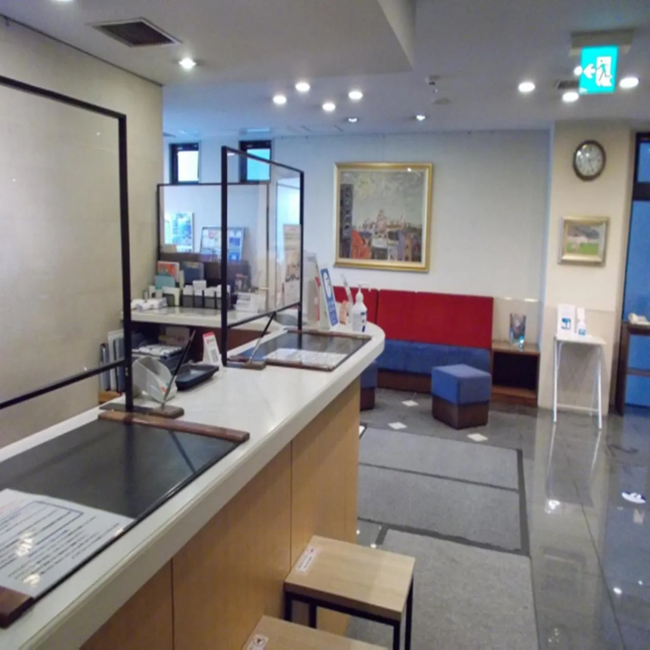 Lobby or reception in Hotel Morschein