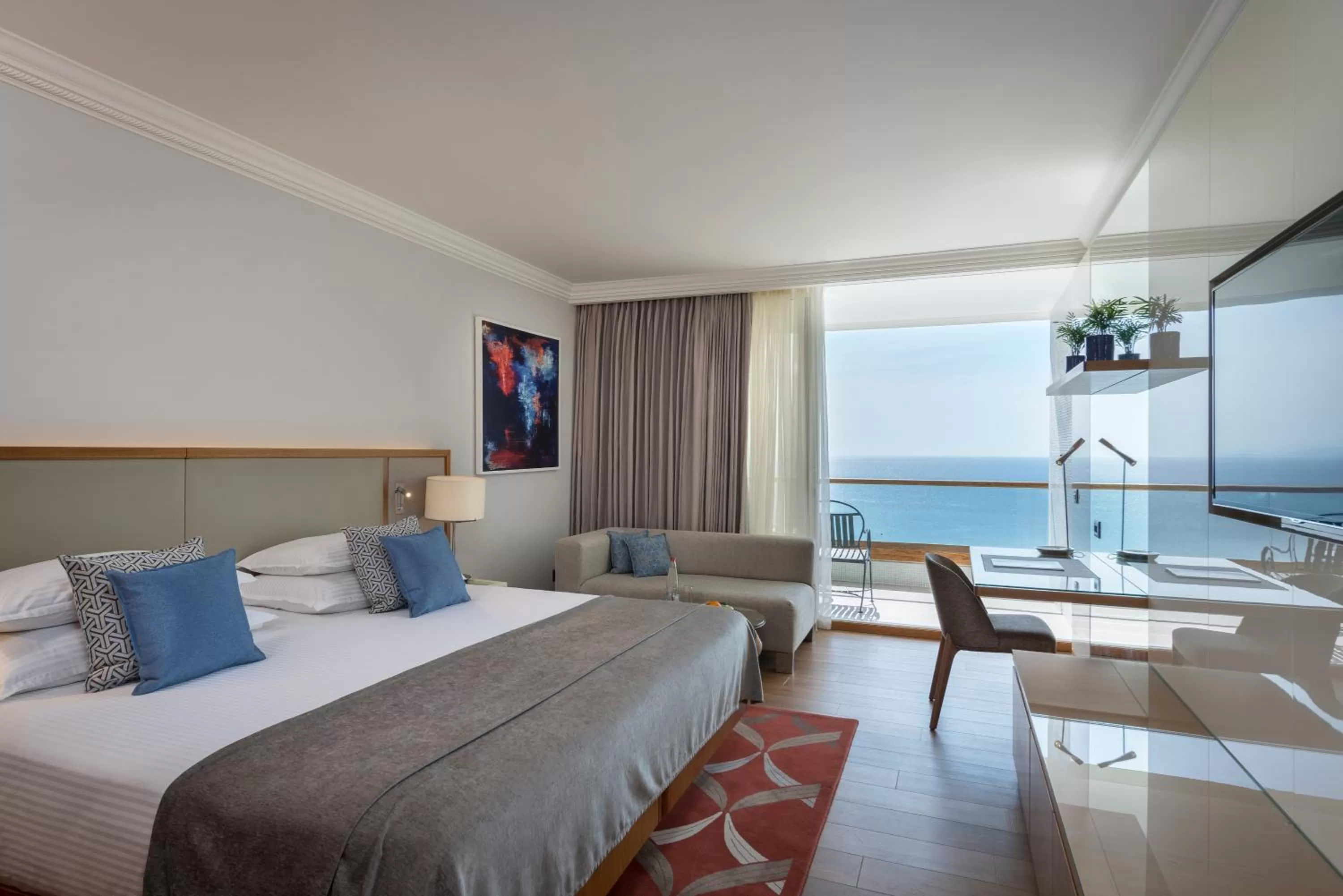 Sea view, Bed in Royal Beach Eilat by Isrotel Exclusive