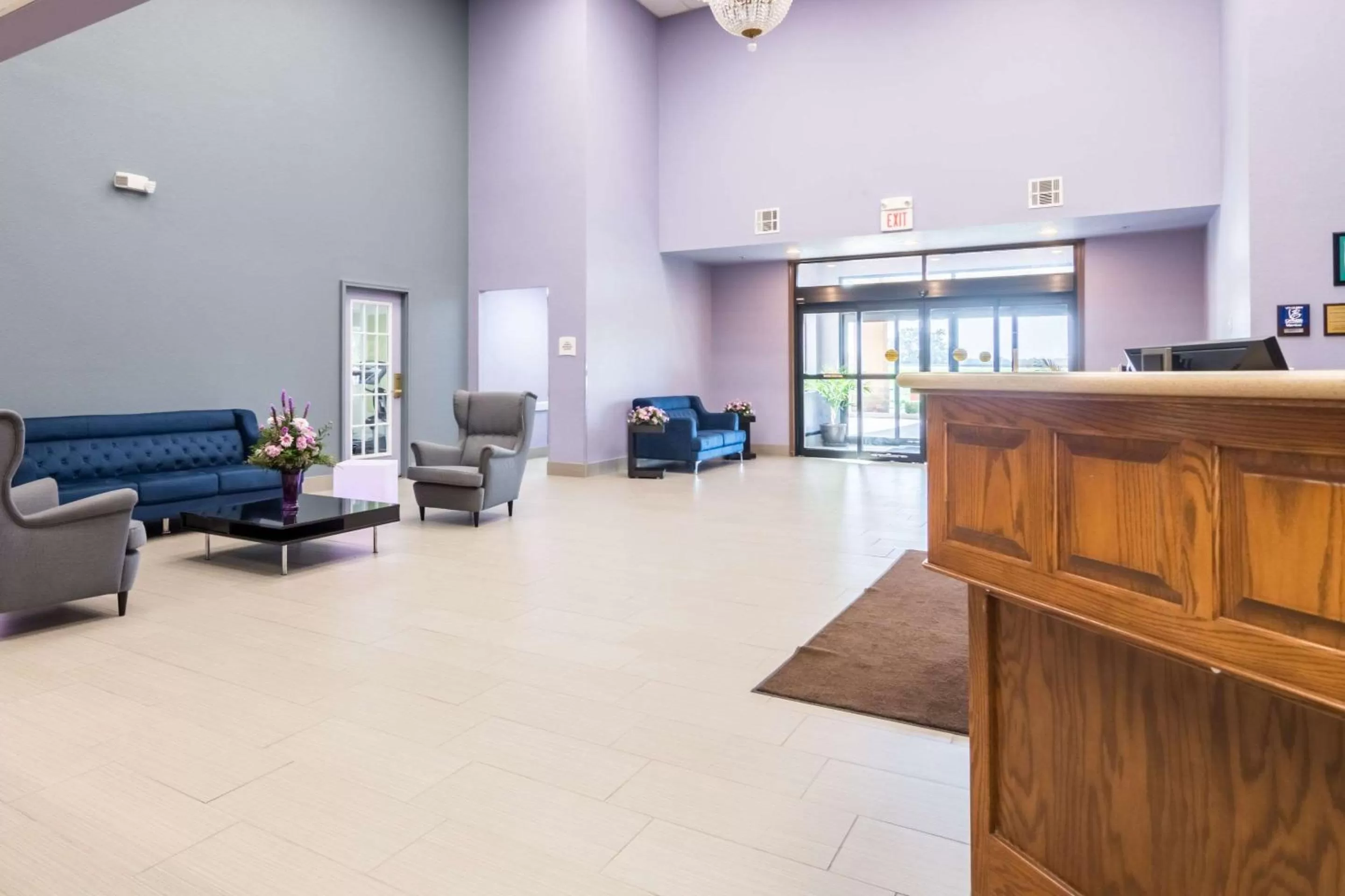 Lobby or reception in Quality Inn & Suites Alma I-40