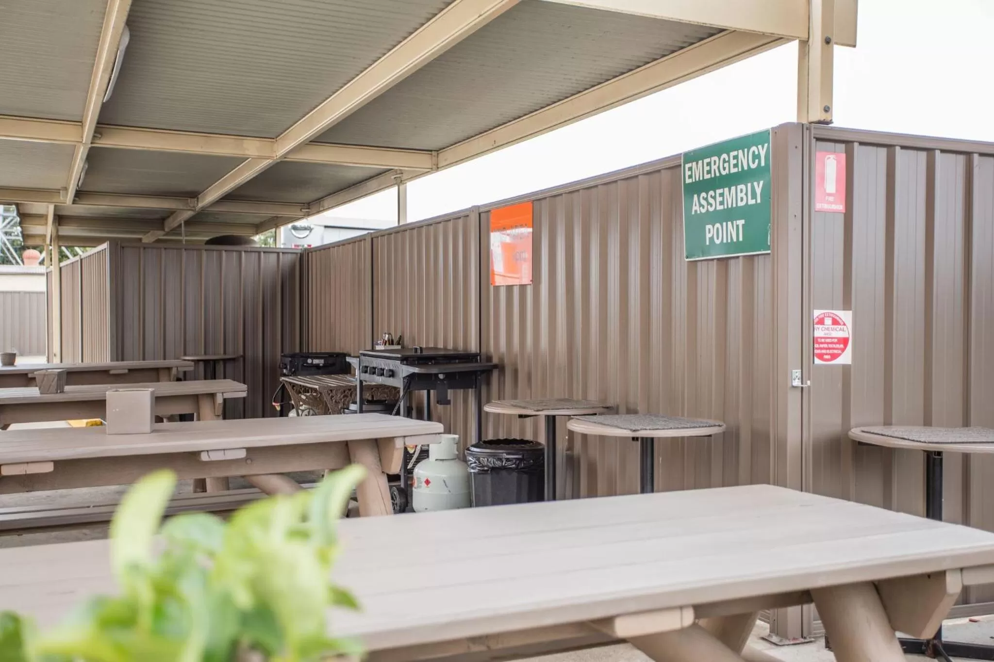 BBQ facilities in Arena Hotel (formerly Sleep Express Motel)