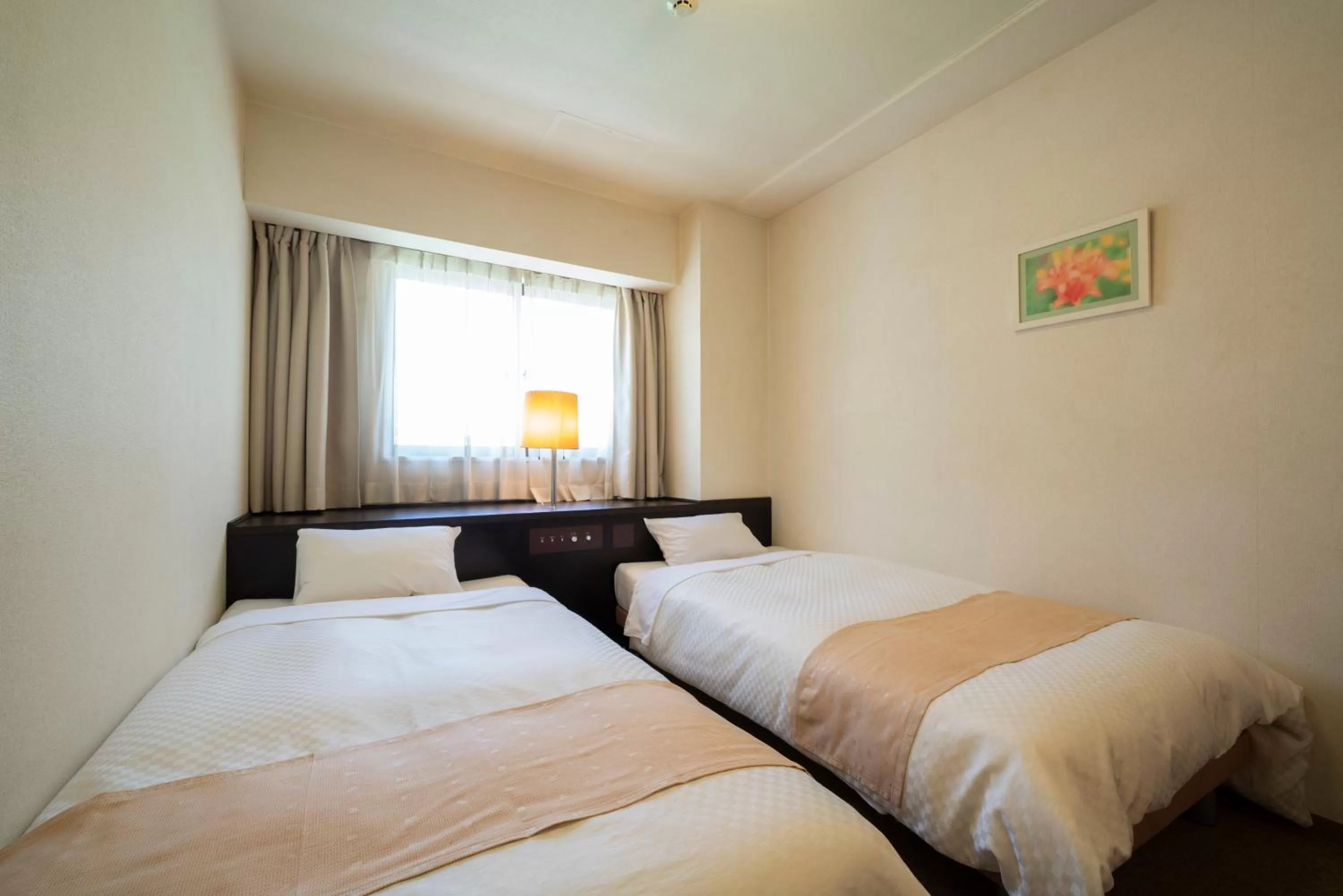 Photo of the whole room, Bed in Hotel S-plus Nagoya Sakae