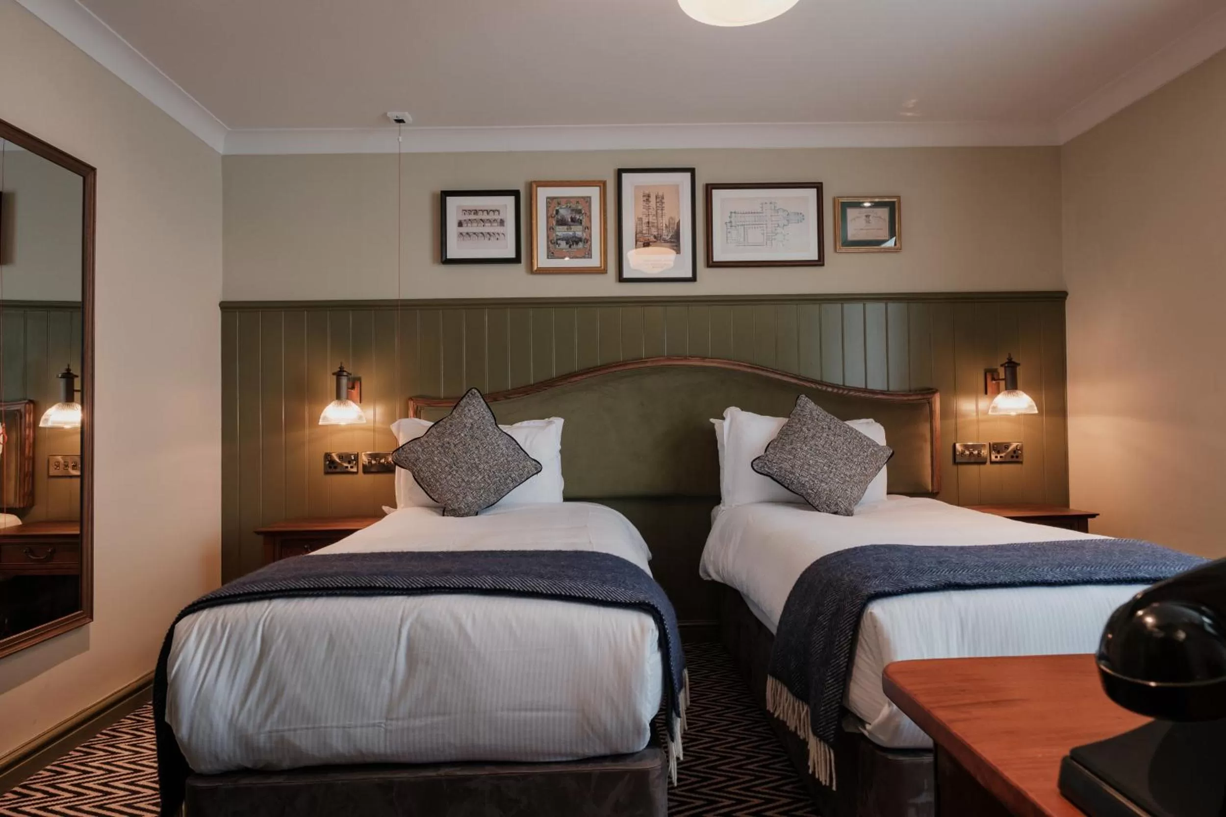 Bed in The Sanctuary House Hotel