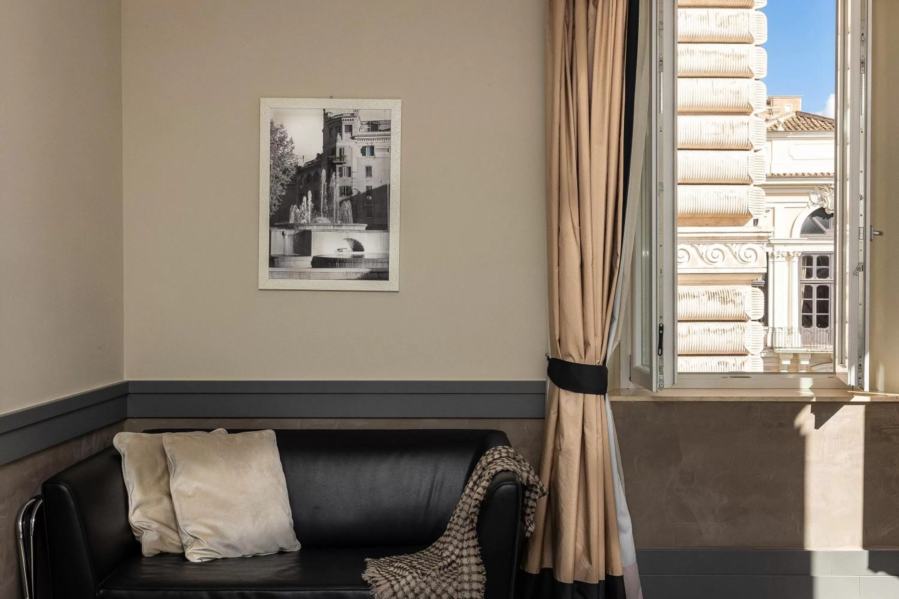 Living room in Hotel Castellino Roma