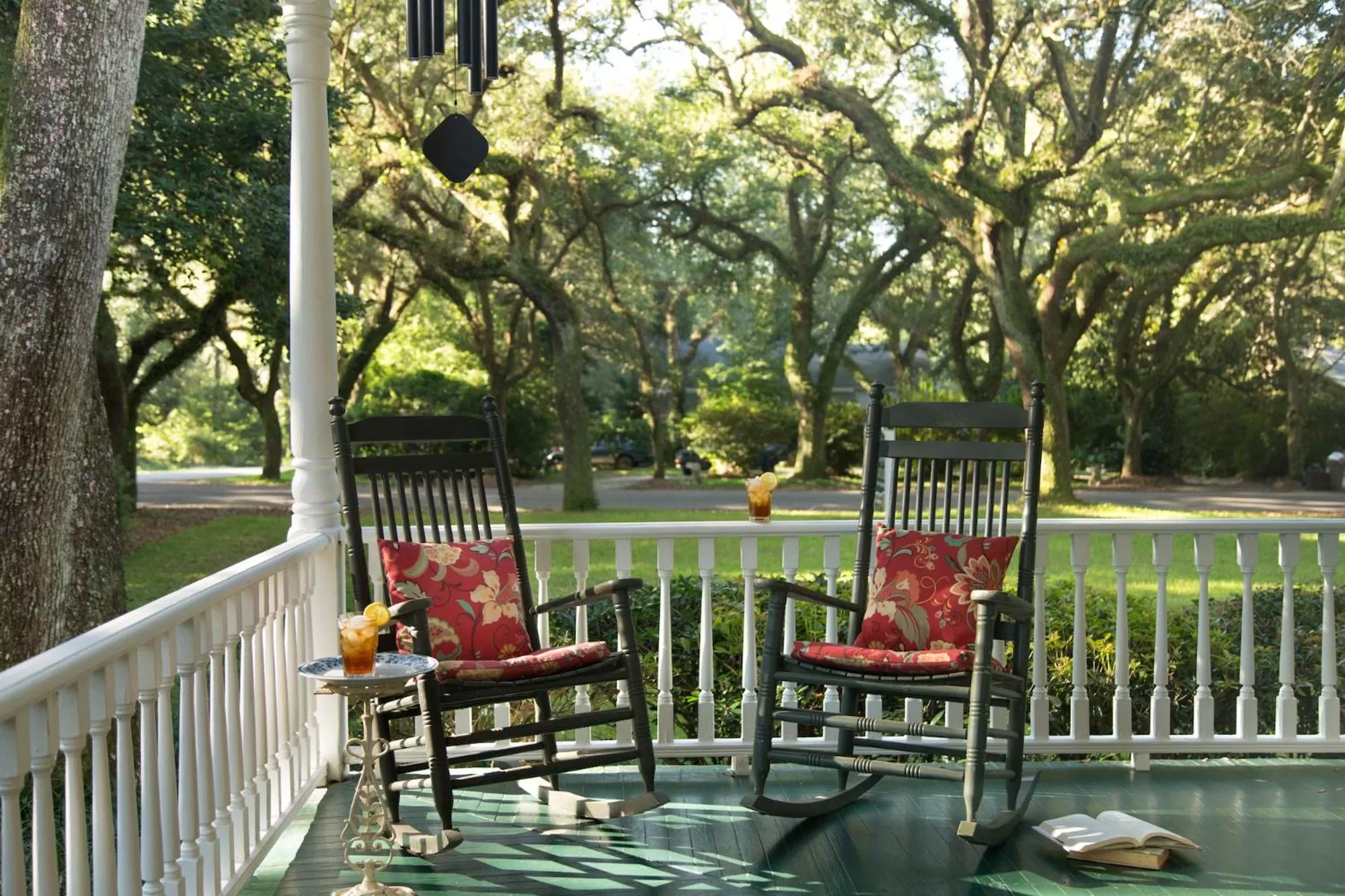 Balcony/Terrace in Magnolia Springs Bed and Breakfast