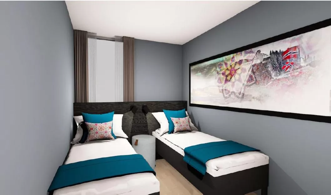 Bed in The Verdandi Hotel