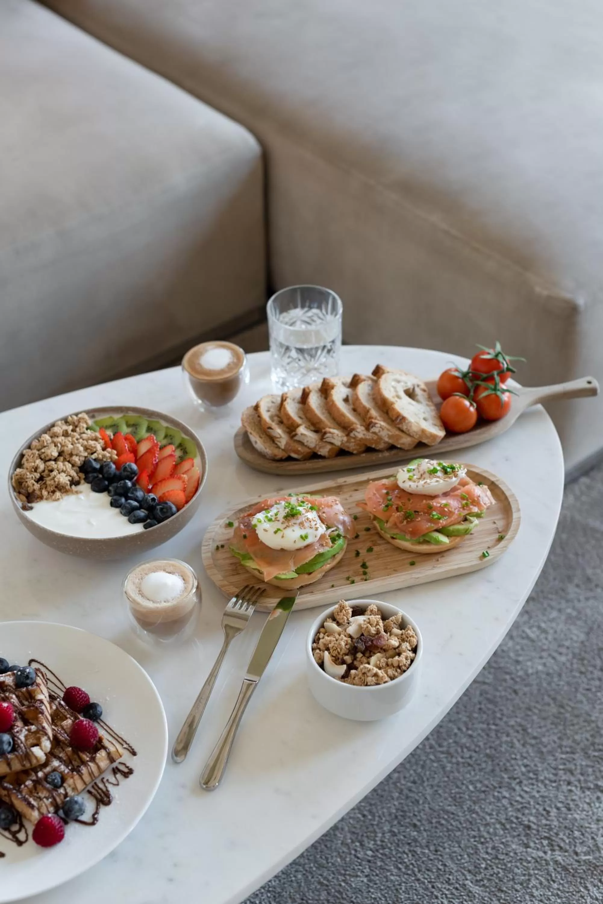 Breakfast in El Palauet Modernist Suites Barcelona