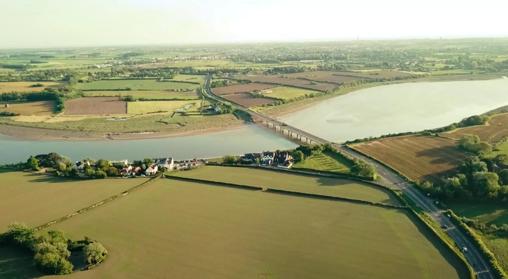 Natural landscape in Willow Lodge Hambleton