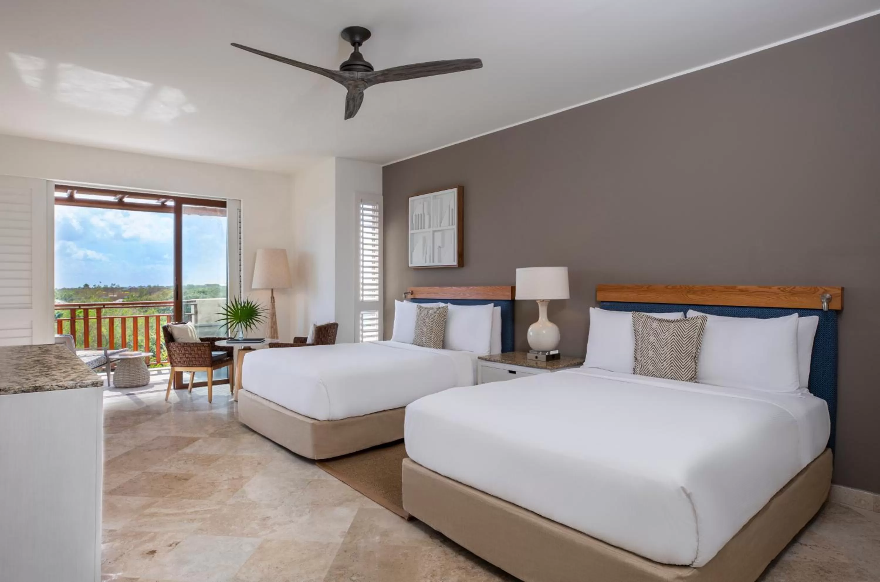 Bedroom, Bed in Fairmont Mayakoba Riviera Maya - All Inclusive