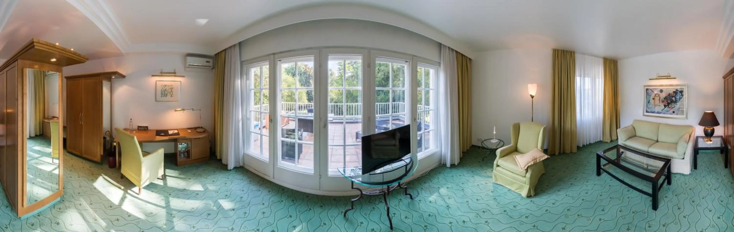 Suite with Terrace - single occupancy in Hotel Villa im Park