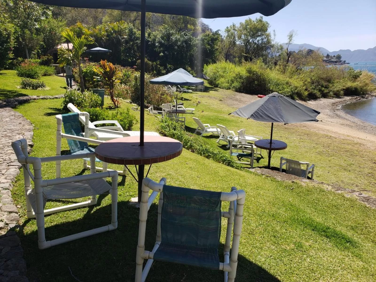 Beach in Hotel San Buenaventura de Atitlán