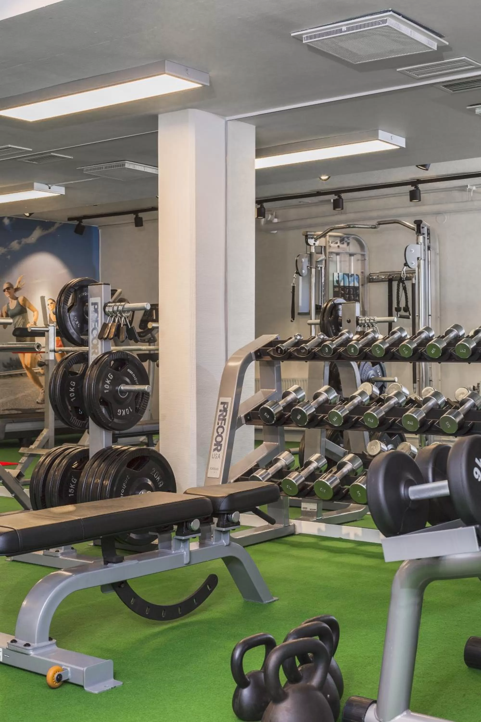 Fitness centre/facilities in Villa Lovik