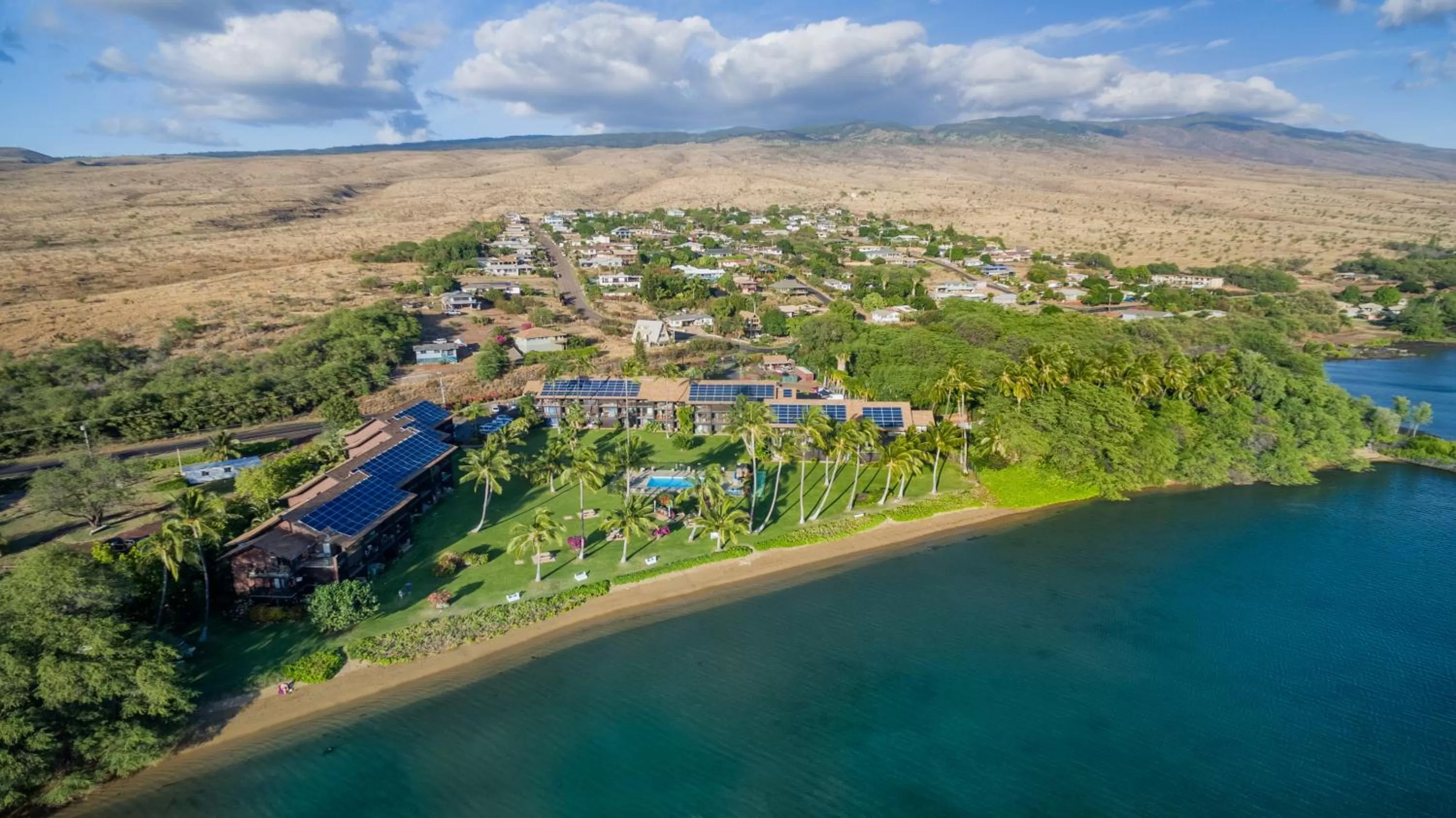 Bird's eye view in Castle at Moloka'i Shores