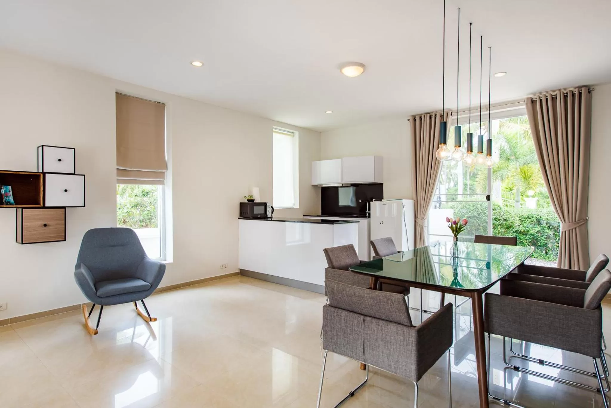 Living room in The Beach Village Resort