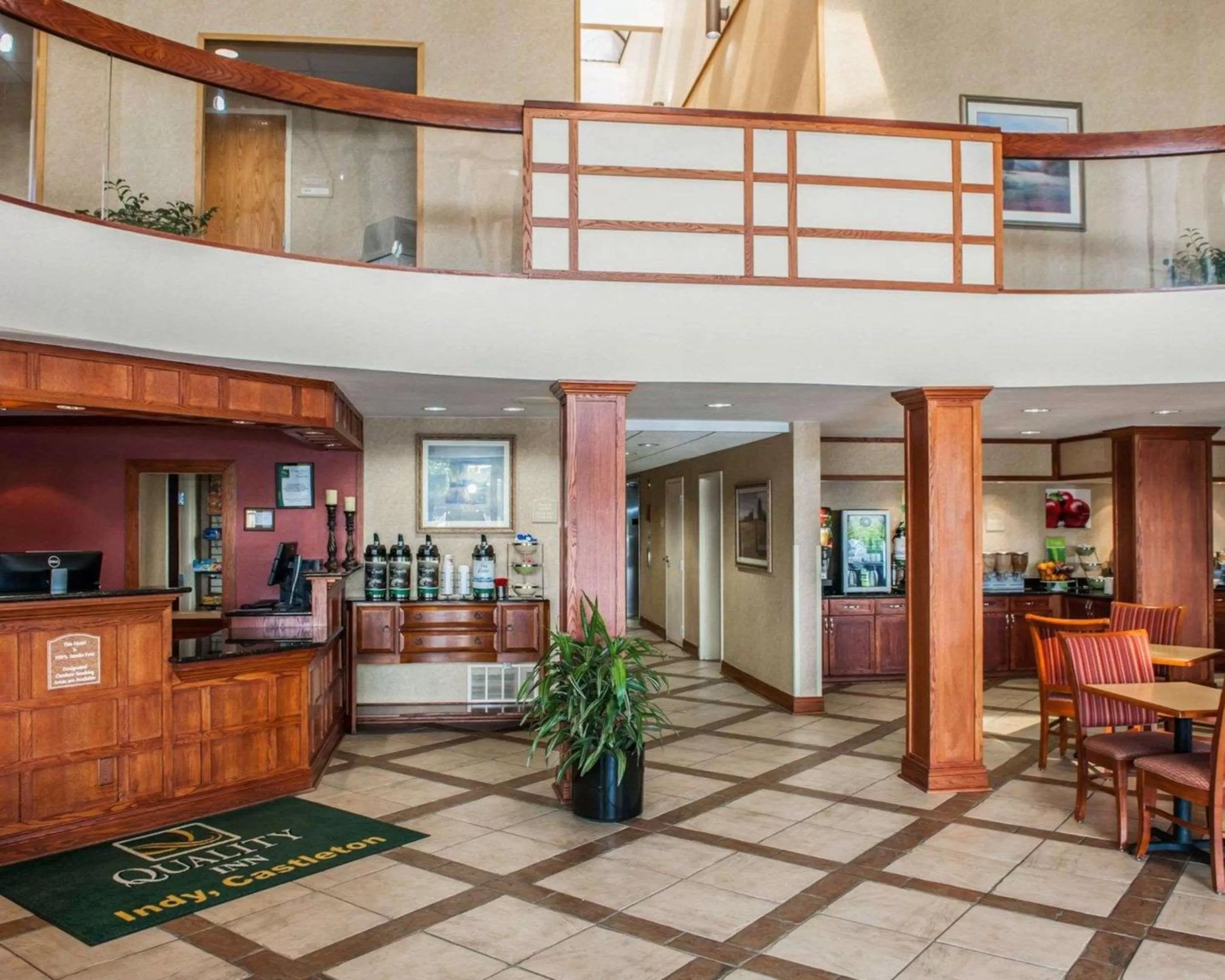 Lobby or reception in Quality Inn Castleton