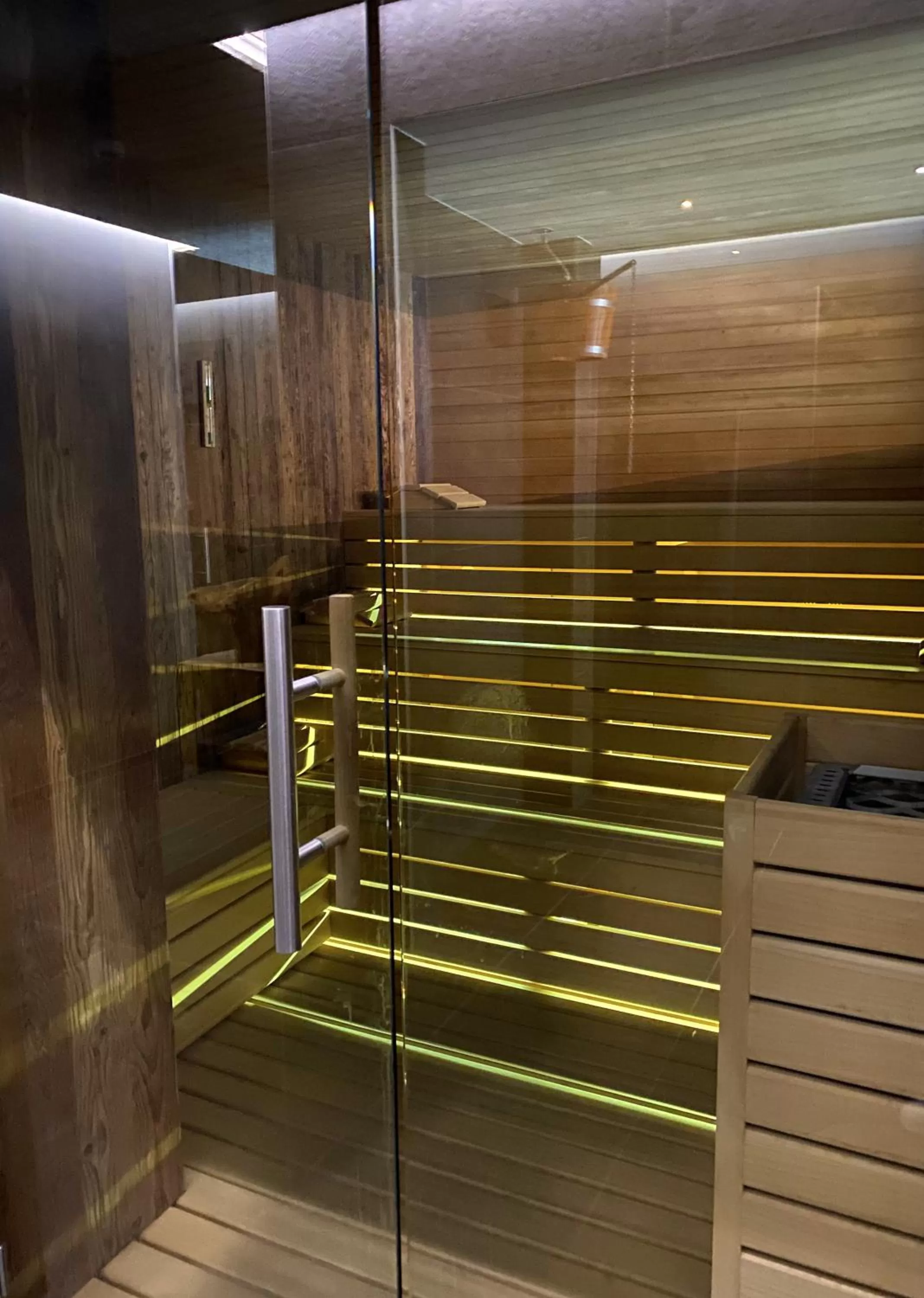 Sauna in Hôtel WELLNESS EAU DE ROCHE Durbuy